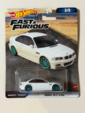 Hot Wheels PREMIUM Fast&Furious BMW M3 E46