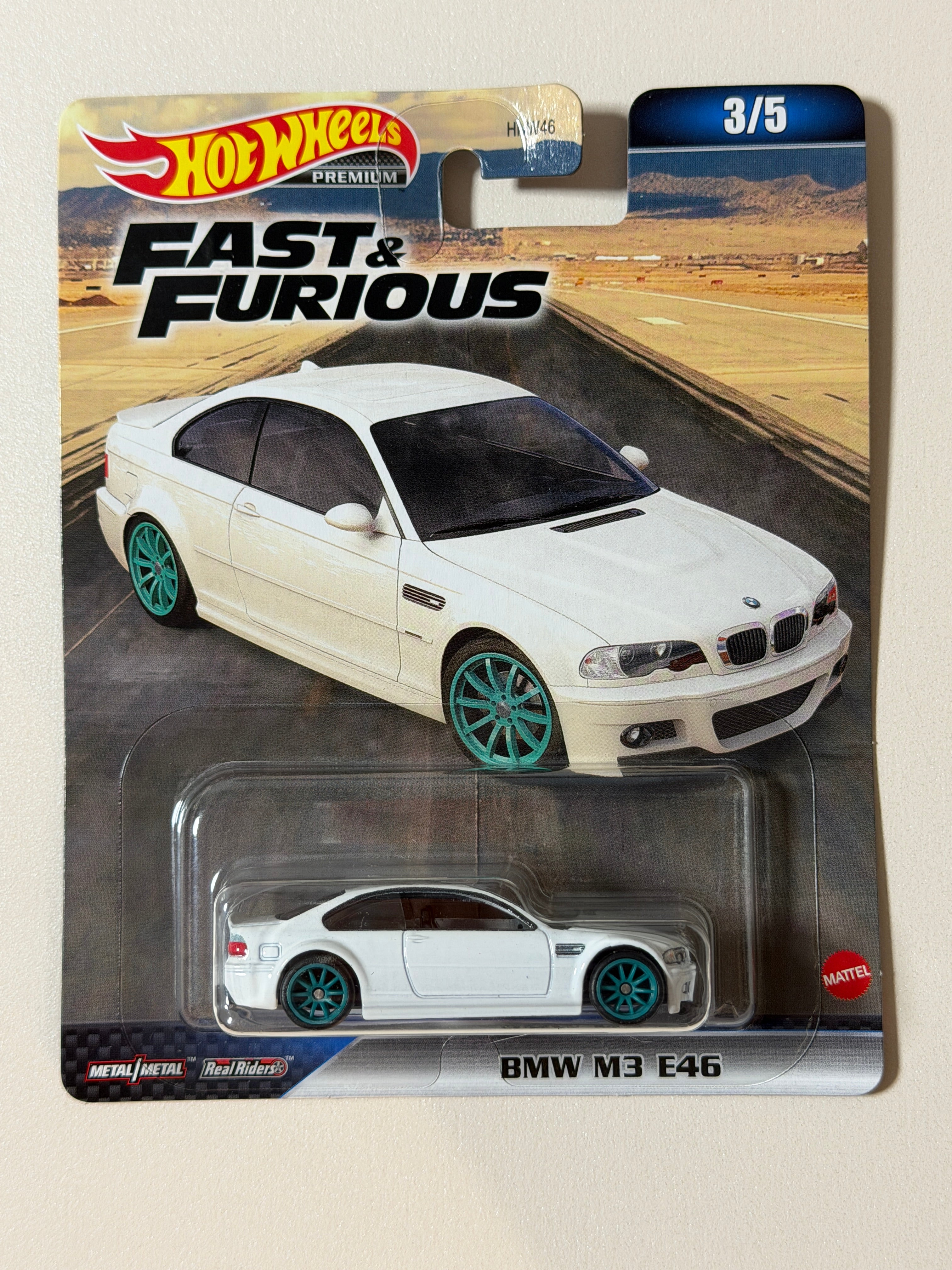 Hot Wheels PREMIUM Fast&Furious BMW M3 E46