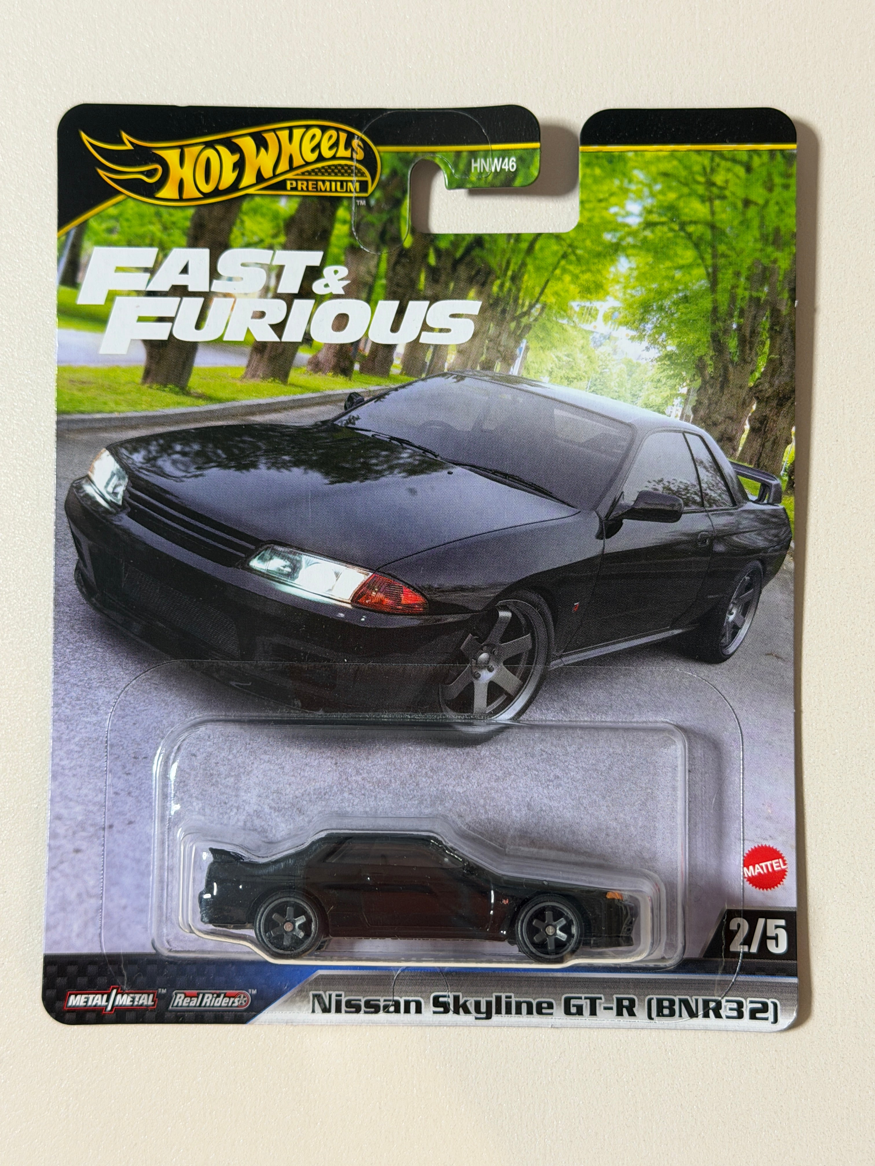 Hot Wheels PREMIUM Fast&Furious Nissan Skyline GT-R (BNR32)