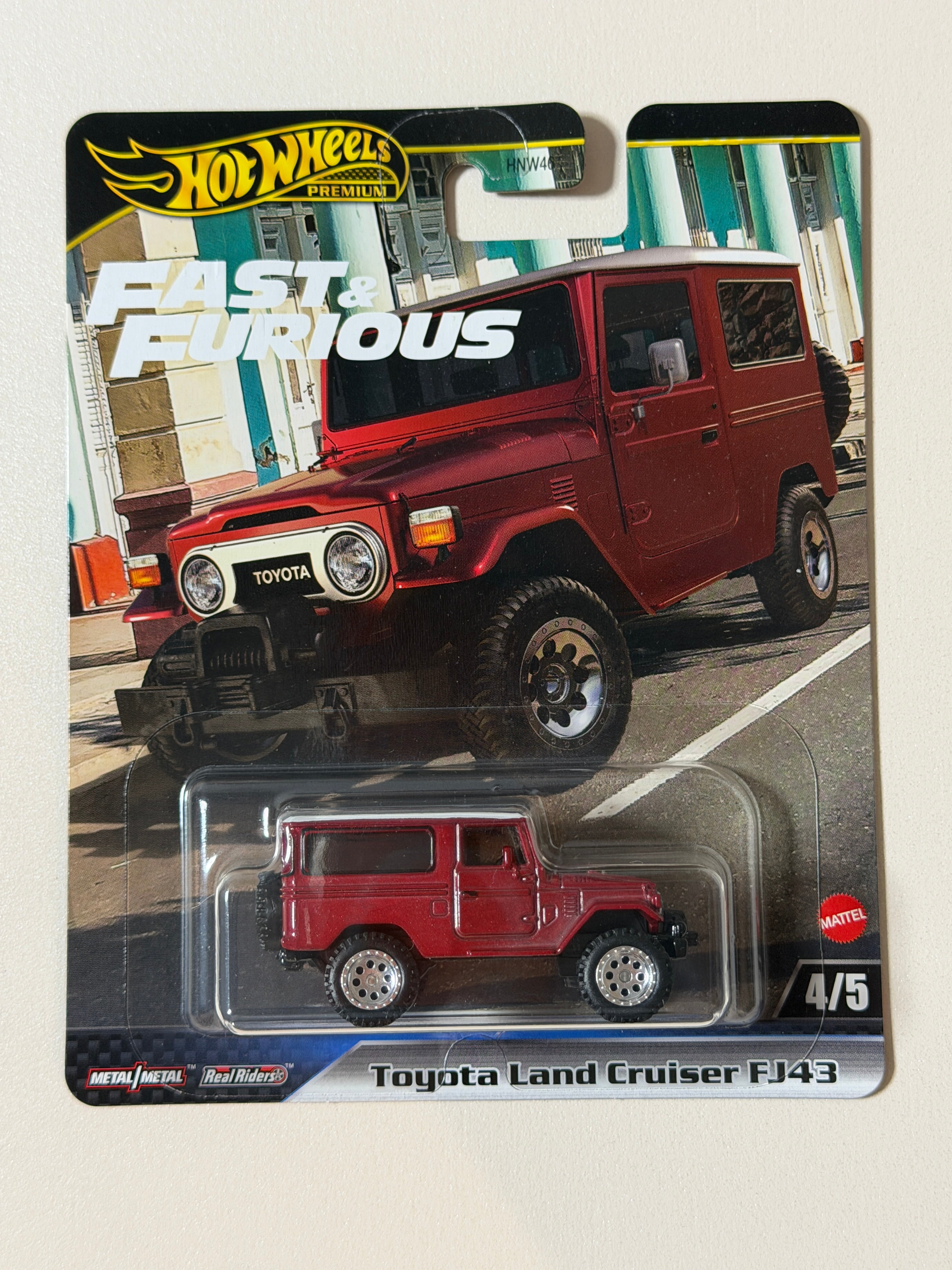 Hot Wheels PREMIUM Fast&Furious Toyota Land Cruiser FJ43
