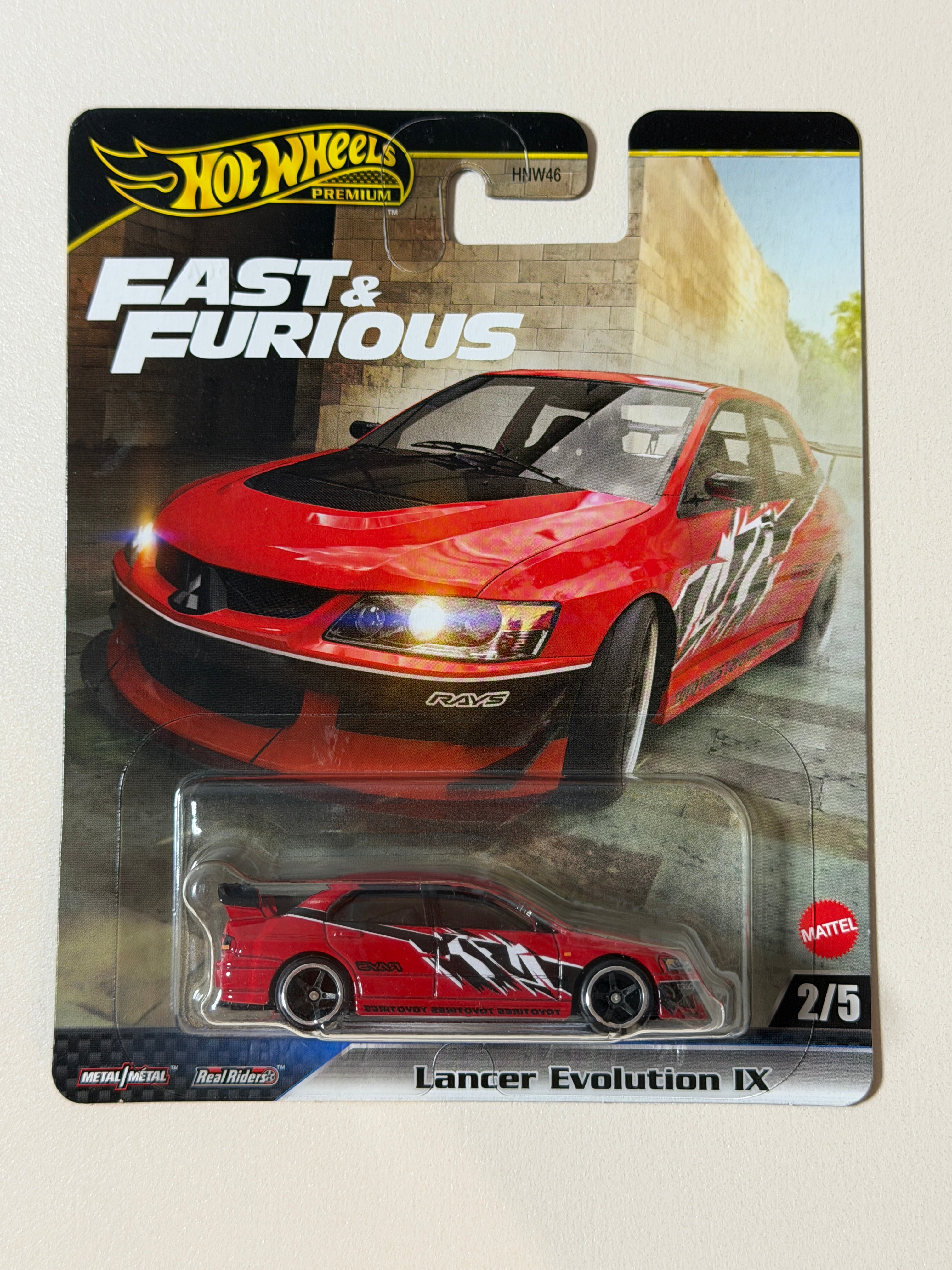 Hot Wheels PREMIUM Fast&Furious Lancer Evolution IX