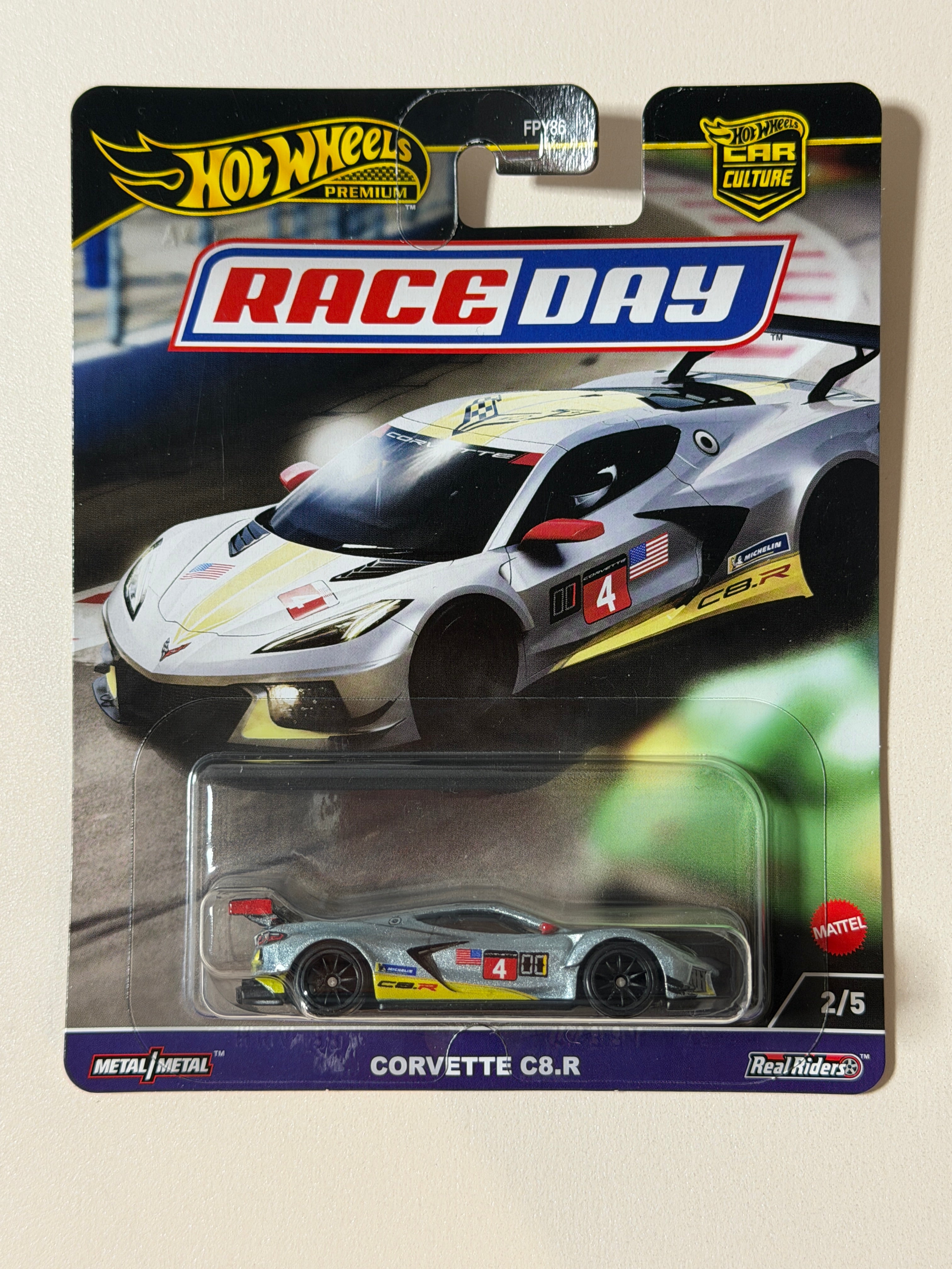 Hot Wheels PREMIUM Car Culture Corvette C8.R