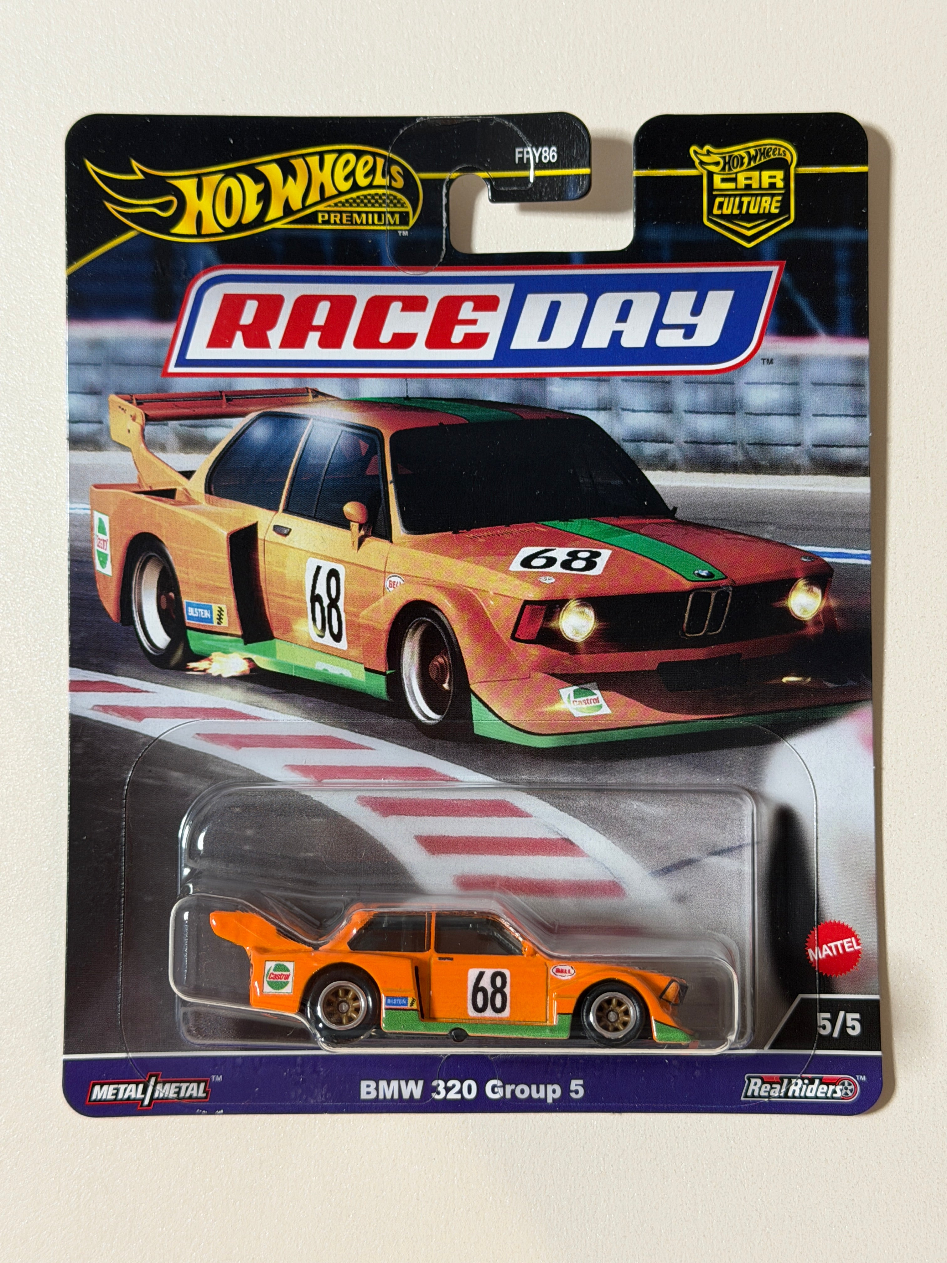 Hot Wheels PREMIUM Car Culture BMW 320 GROUP 5