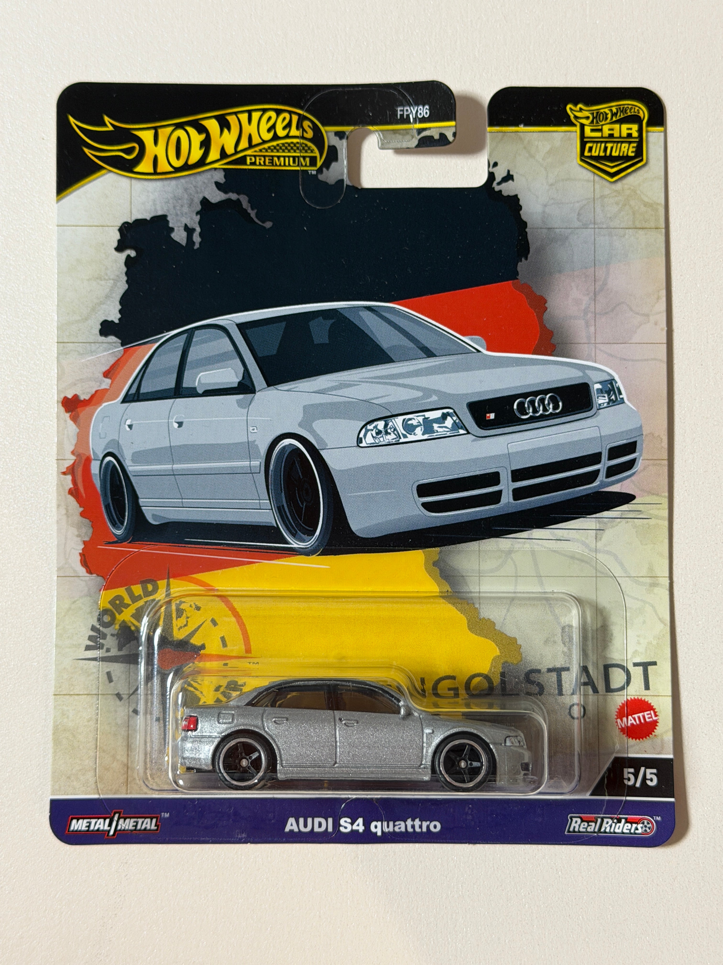 Hot Wheels PREMIUM Car Culture Audi S4 quattro