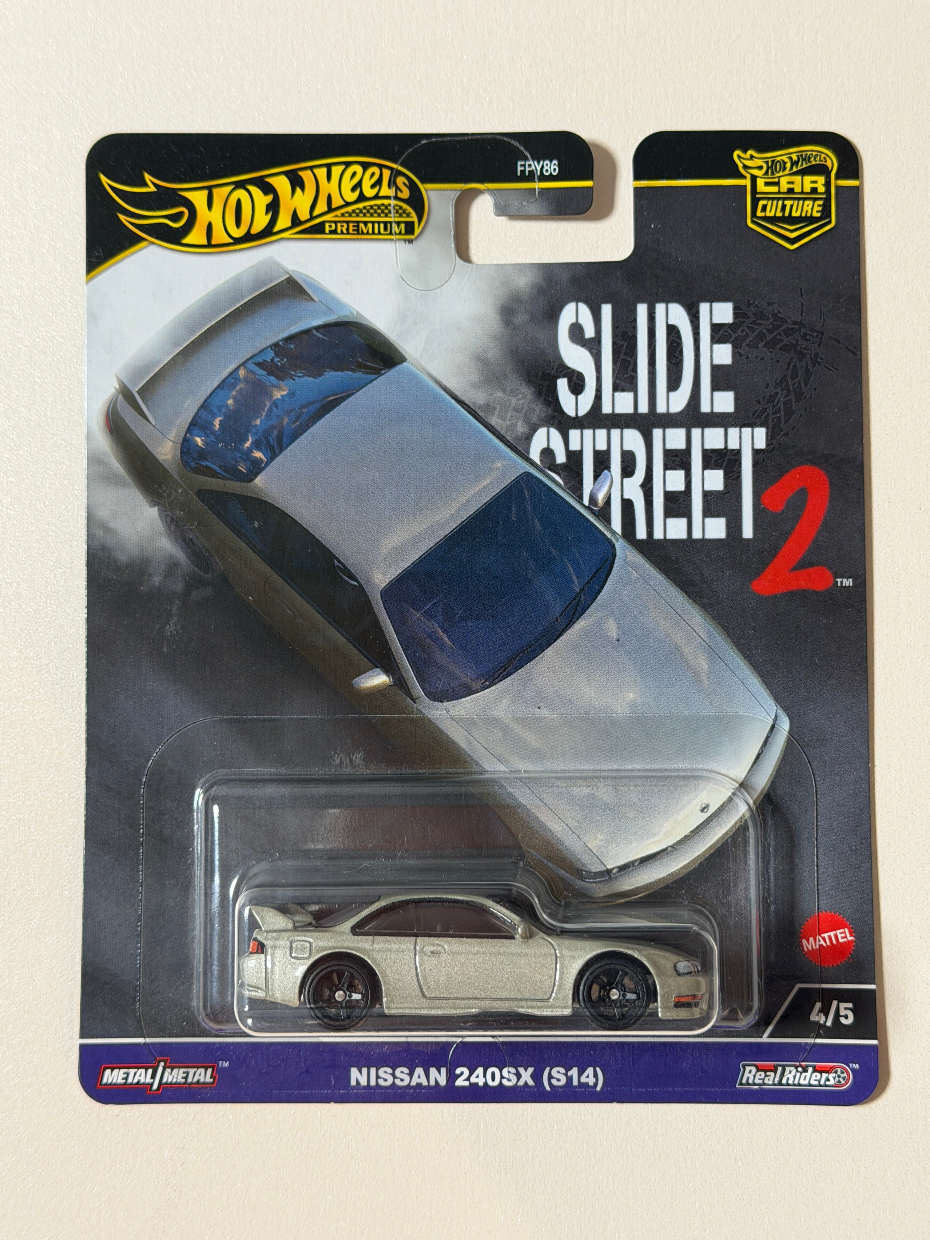 Hot Wheels PREMIUM Car Culture Nissan 240SX (S14)
