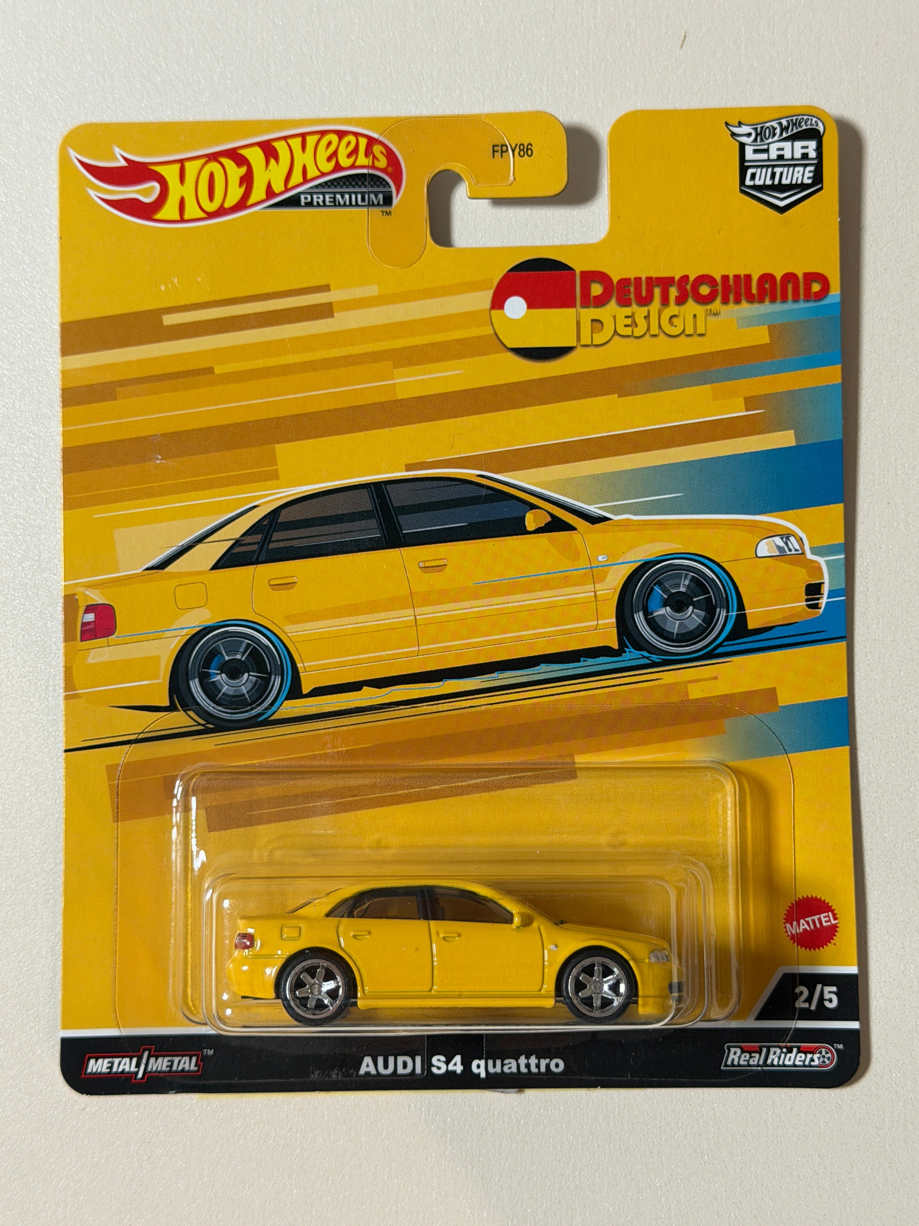 Hot Wheels PREMIUM Car Culture Audi S4 quattro