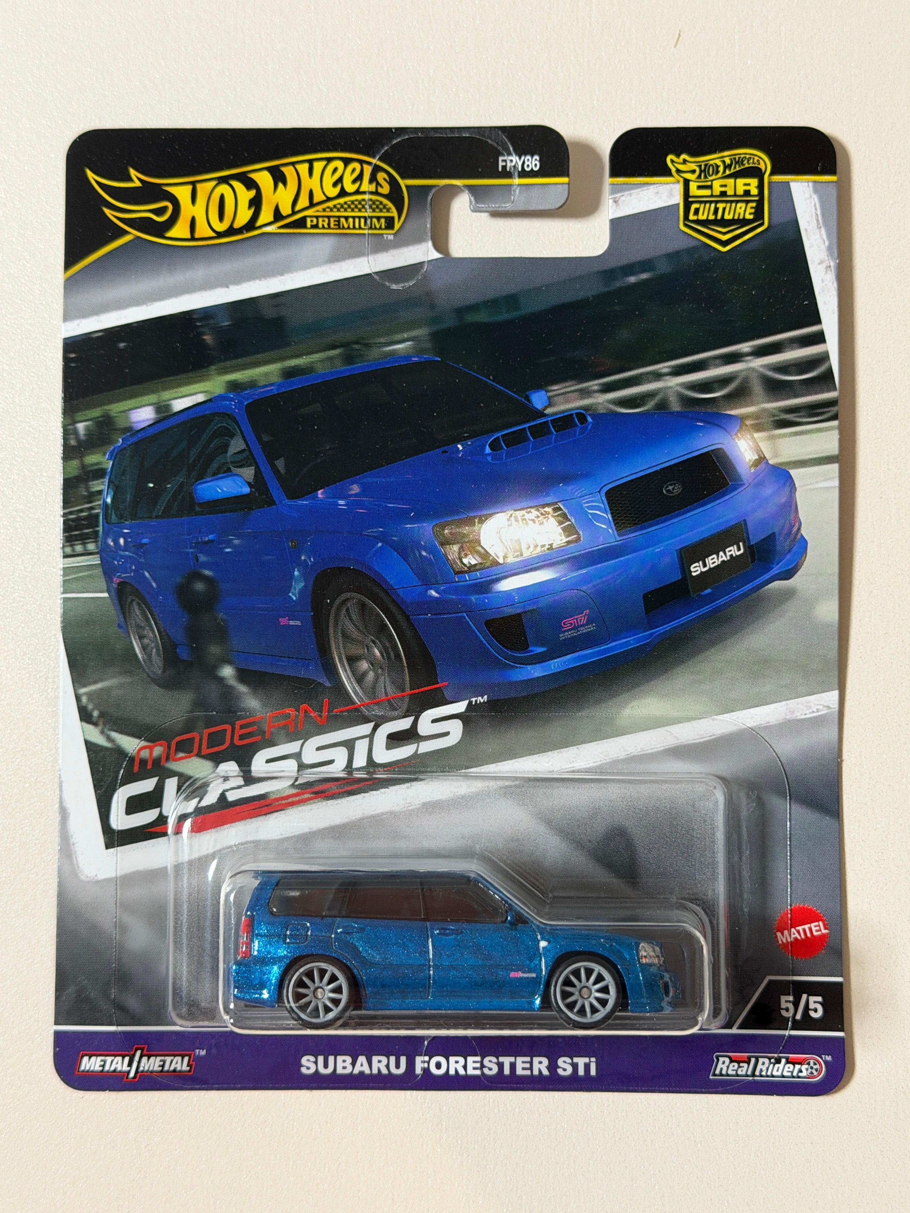 Hot Wheels PREMIUM Car Culture Subaru Forester STI