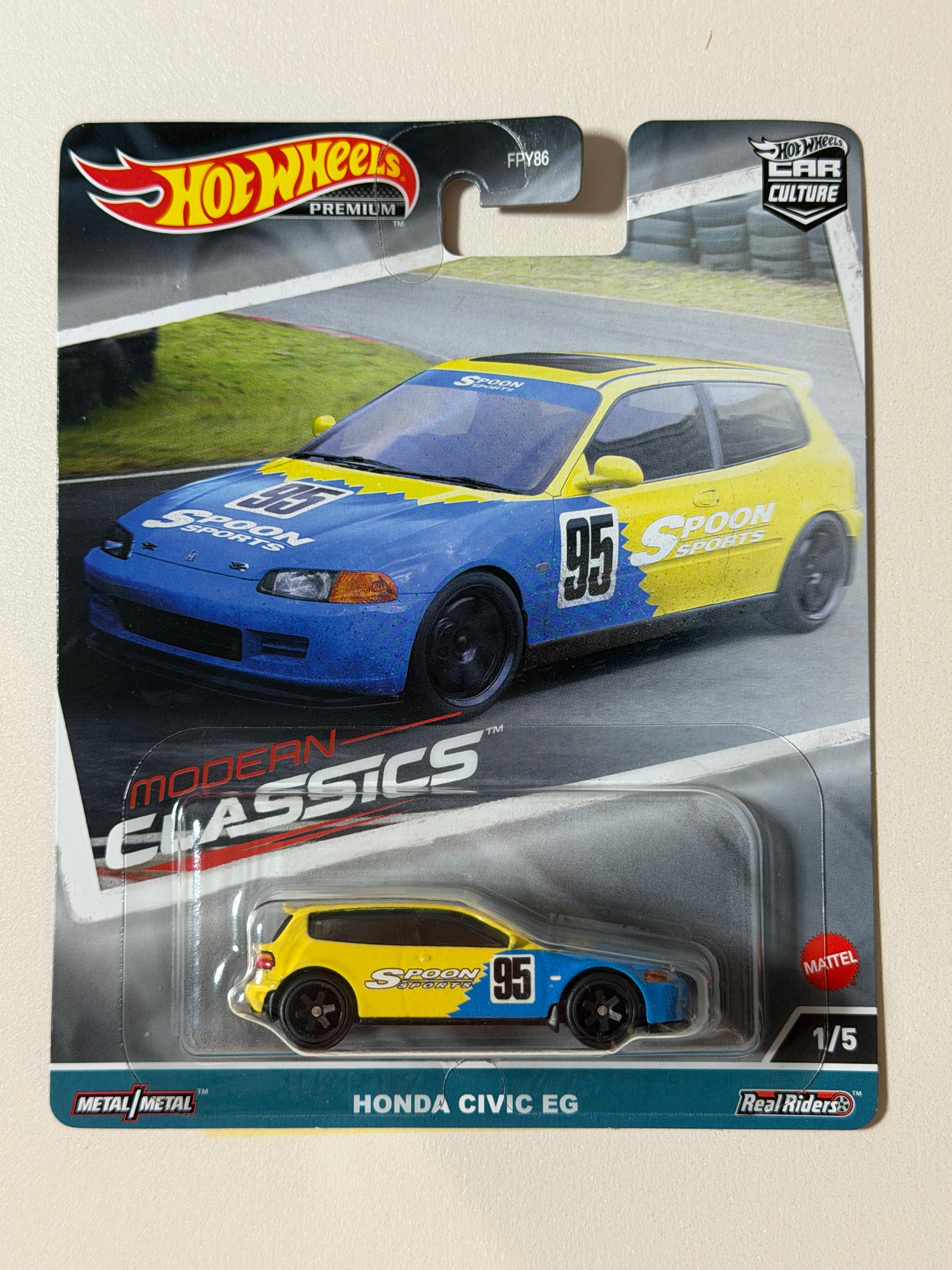 Hot Wheels PREMIUM Car Culture Honda Civic EG