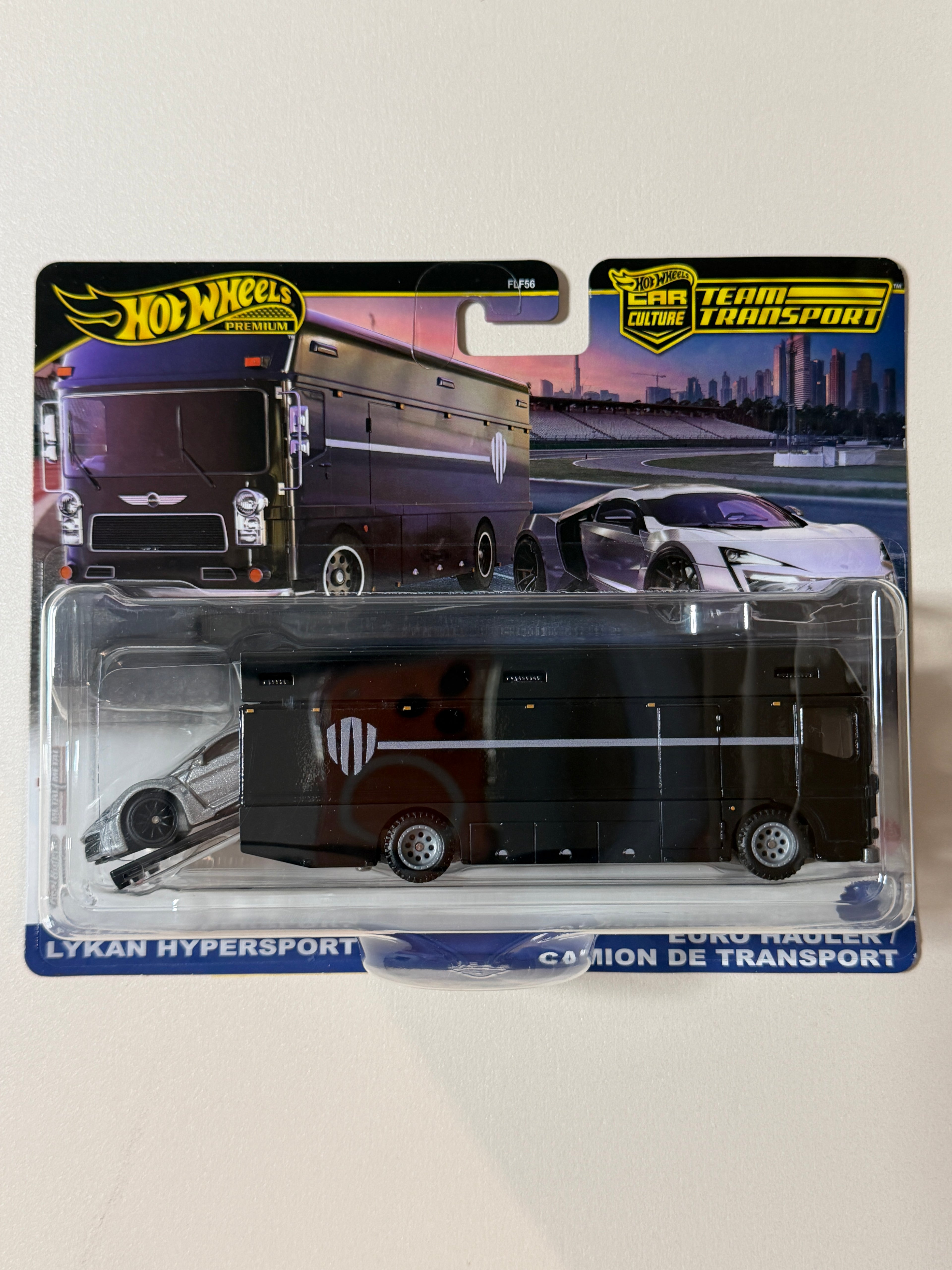 Hot Wheels PREMIUM Team Transport Lykan Hypersport Euro Hauler #85