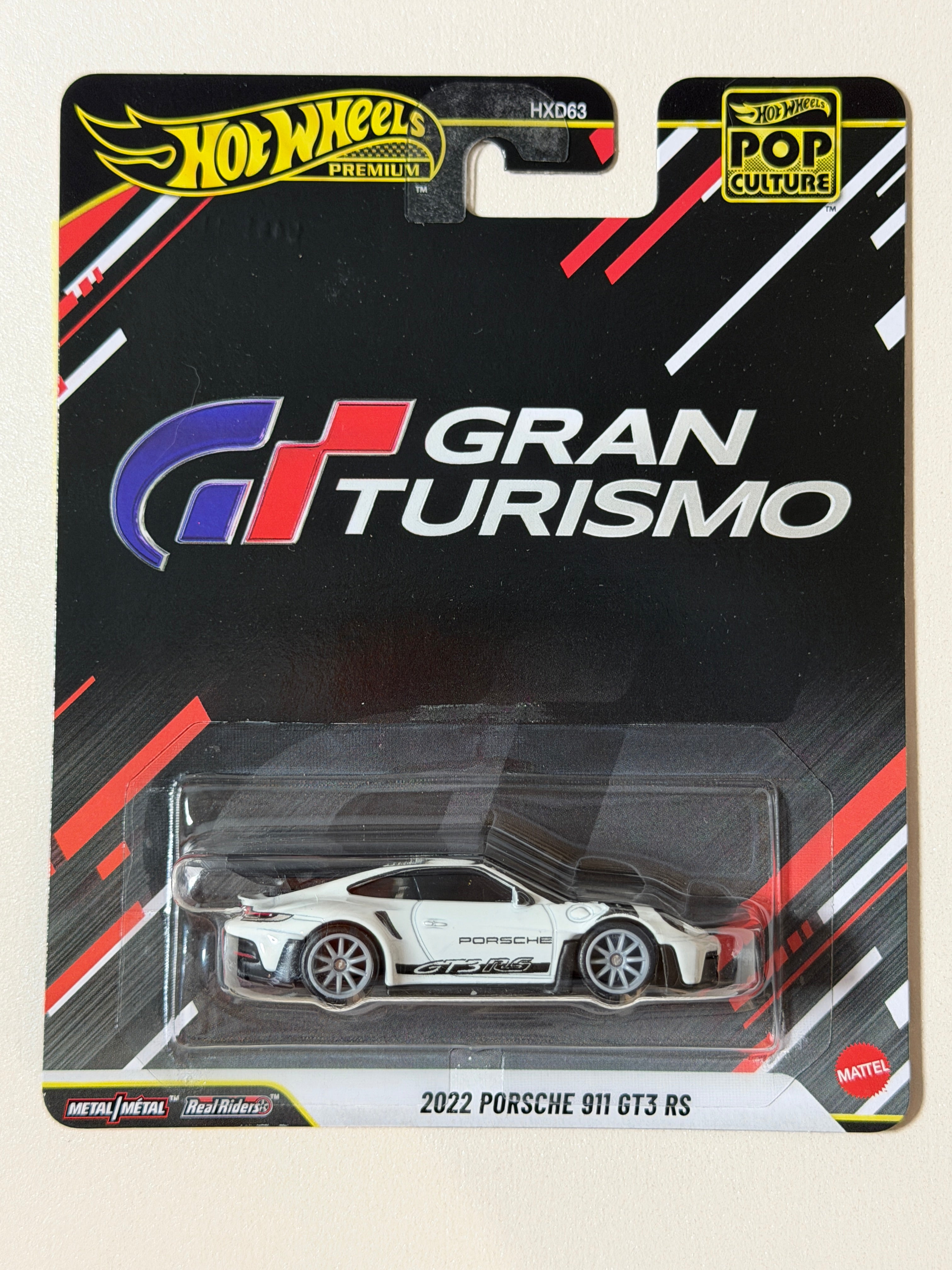 Hot Wheels PREMIUM Pop Culture 2022 Porsche 911 GT3 RS