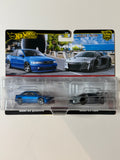 Hot Wheels PREMIUM 2-pack  Audi S4 quatro Audi R8 LMS