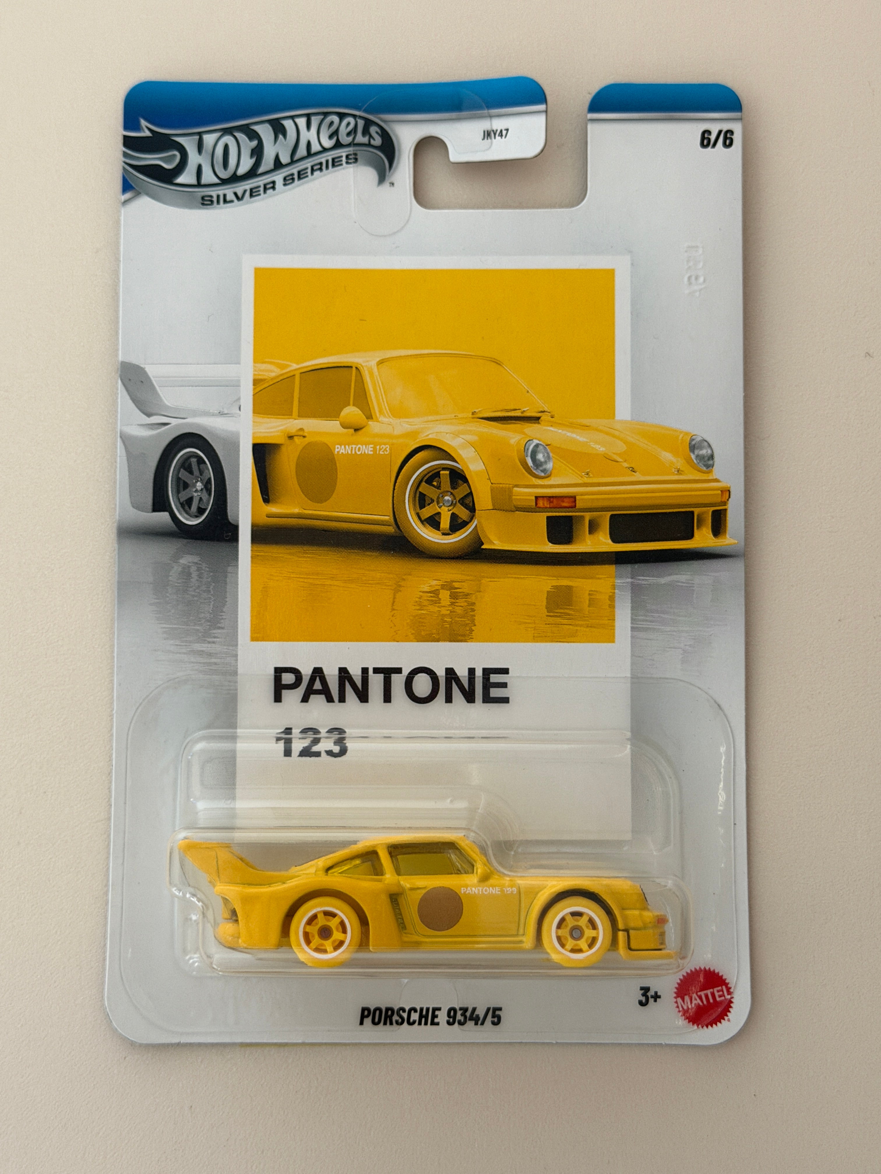 Hot Wheels Silver Series Pantone 123 Porsche 934/5