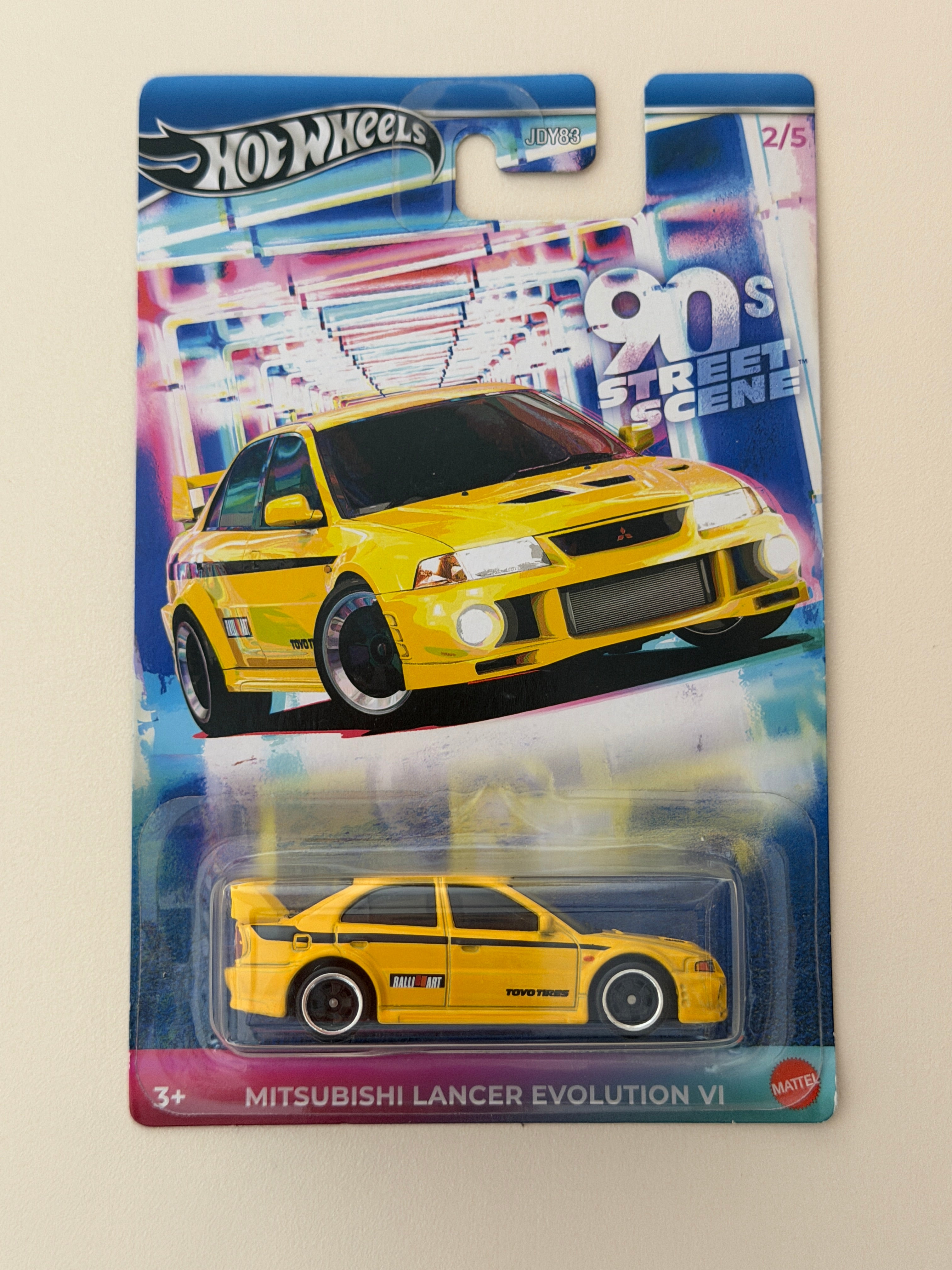 Hot Wheels 90s Street Scene Mitsubishi Lancer Evolution VI