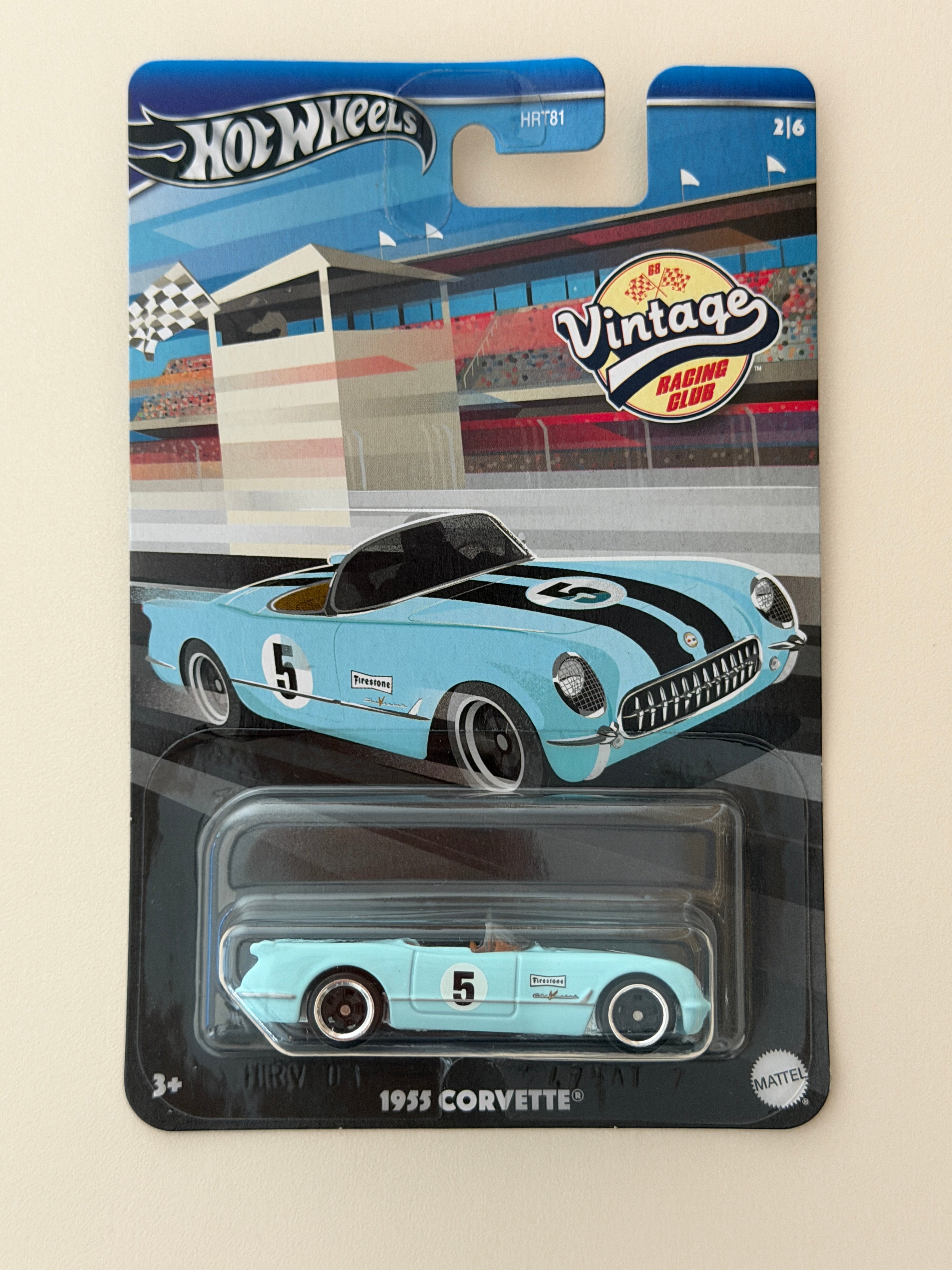 Hot Wheels Vintage Racing Club 1955 Corvette (Kopia)