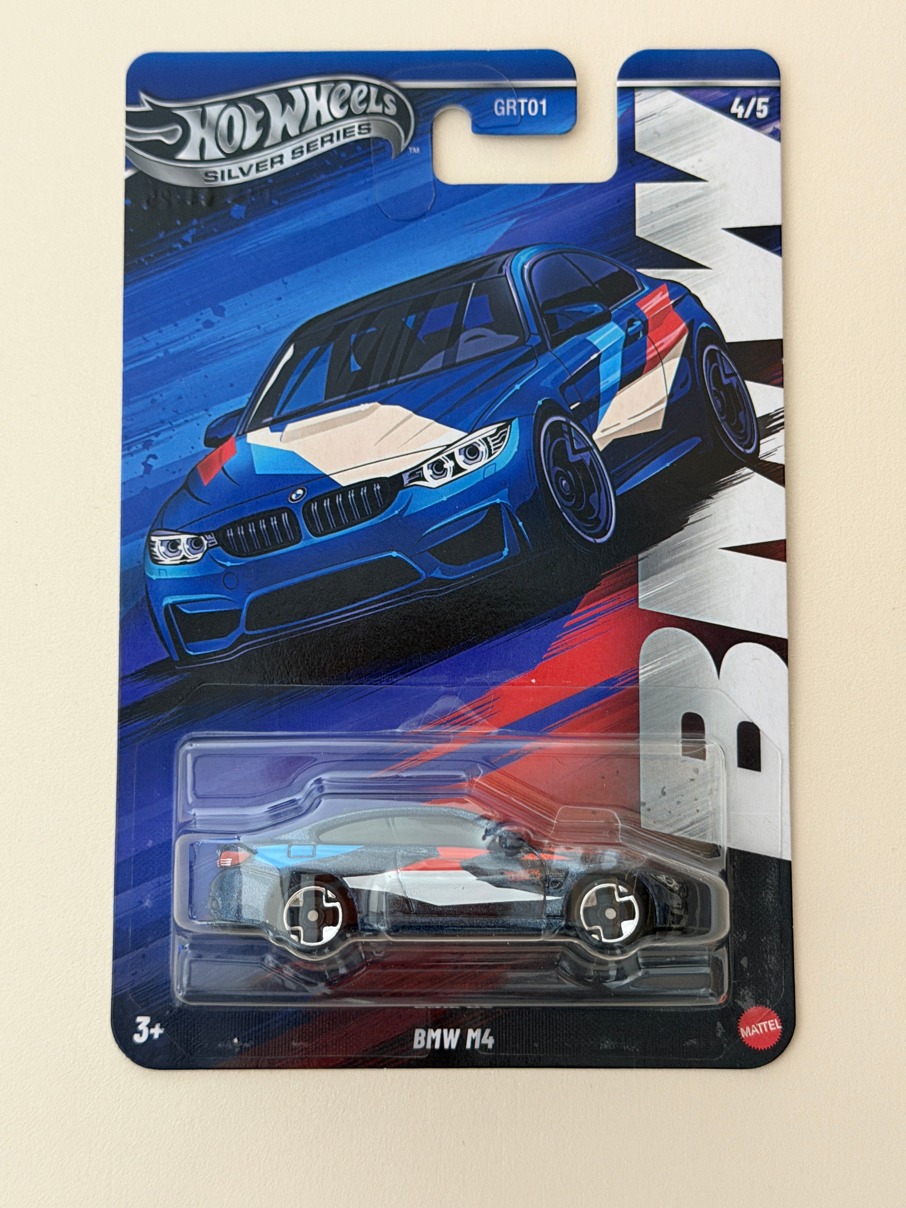 Hot Wheels Silver Series BMW set BMW M4