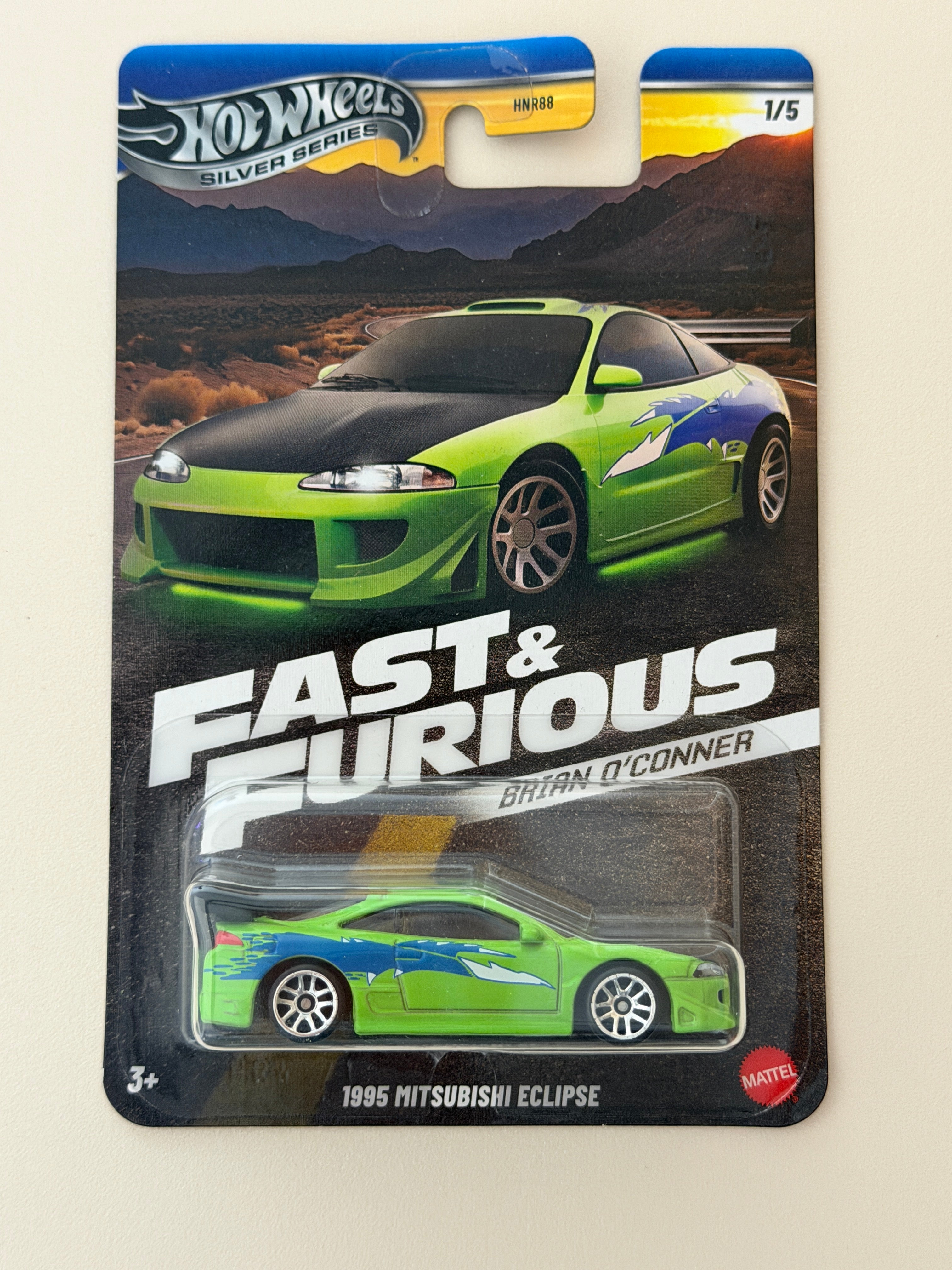 Hot Wheels Silver Series Fast&Furious 1995 Mitsubishi Eclipse