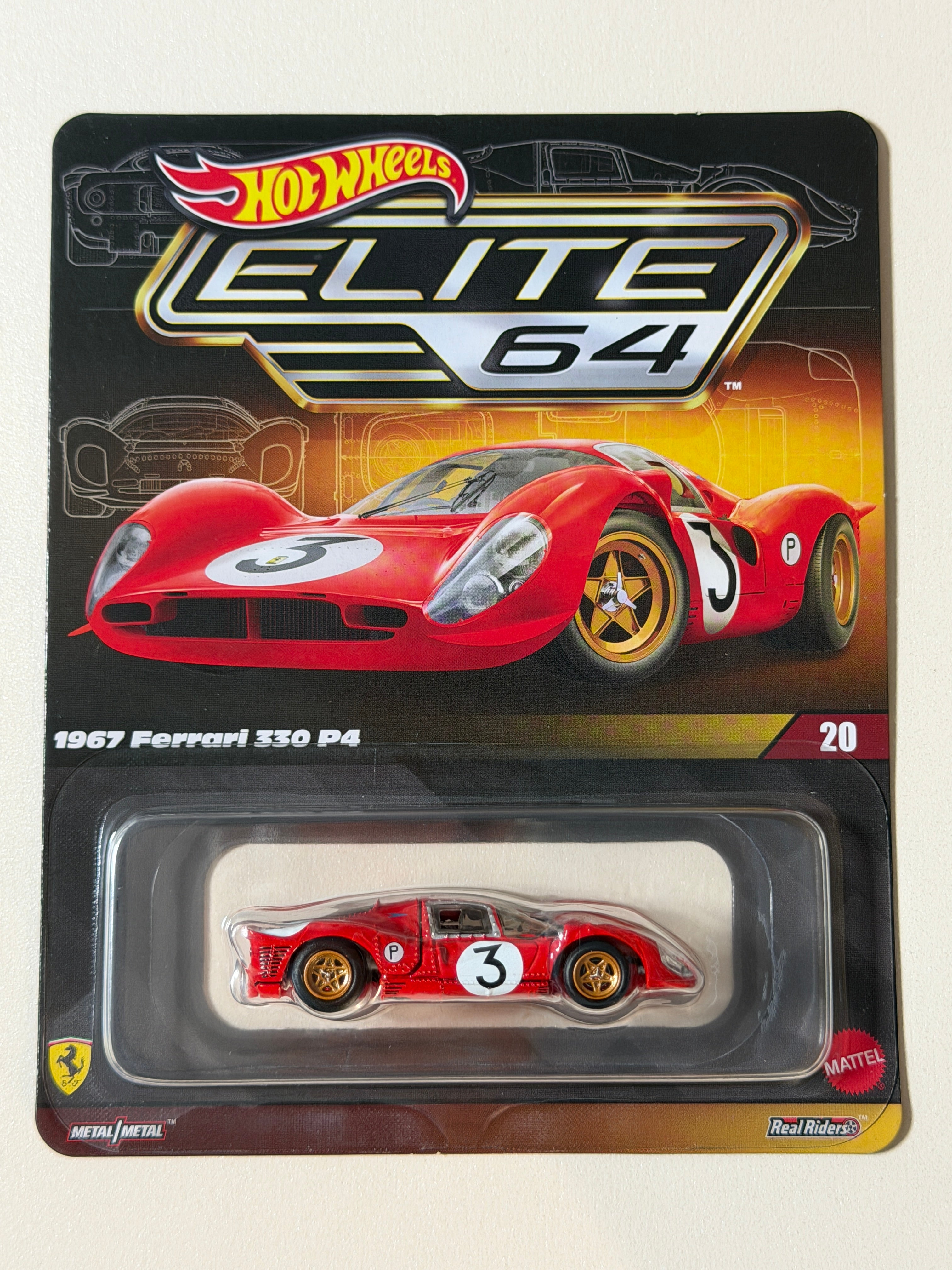 Hot Wheels Elite64 1967 Porsche 330 P4