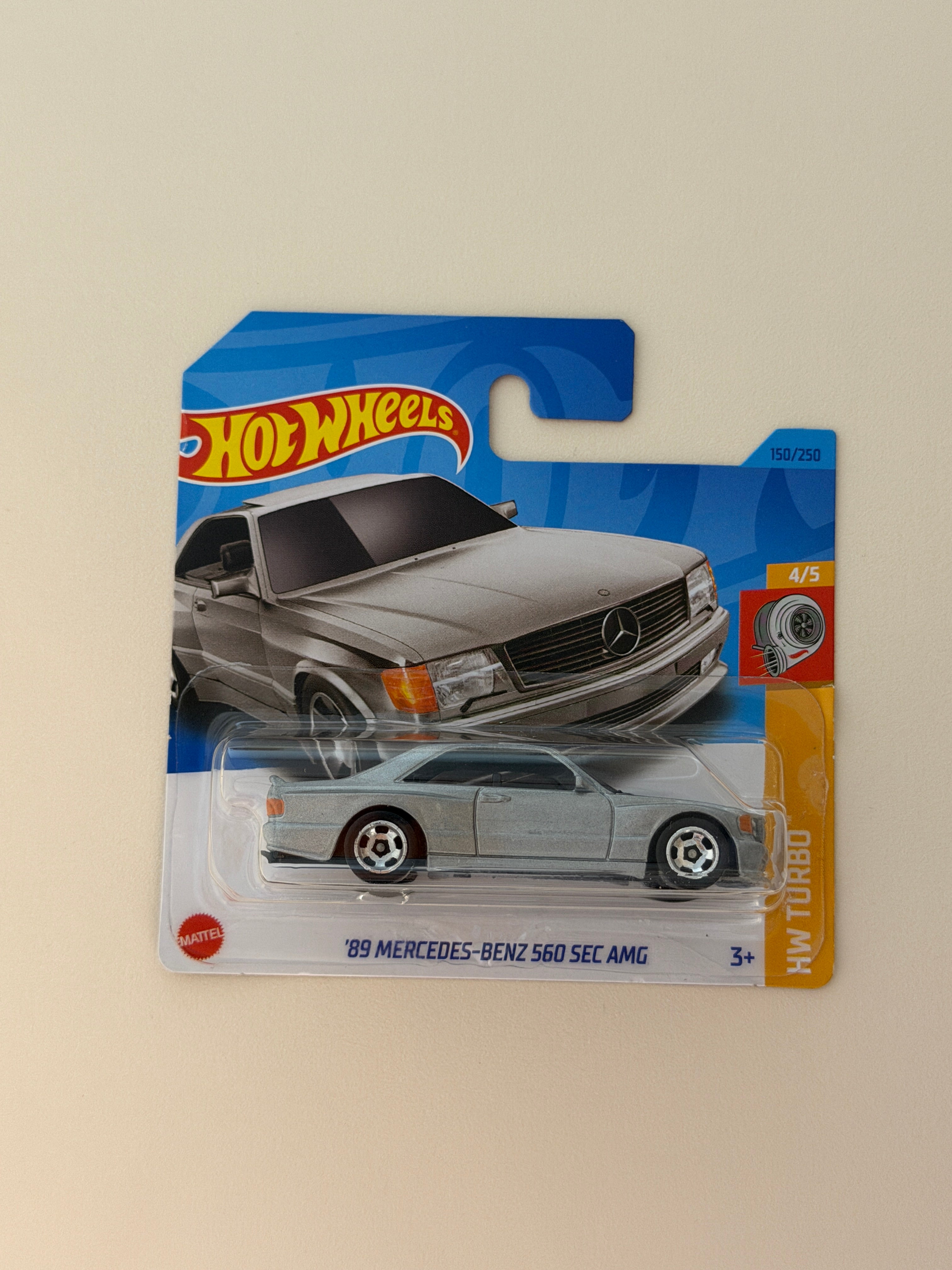 Hot Wheels 89 Mercedes-Benz 560 SEC AMG