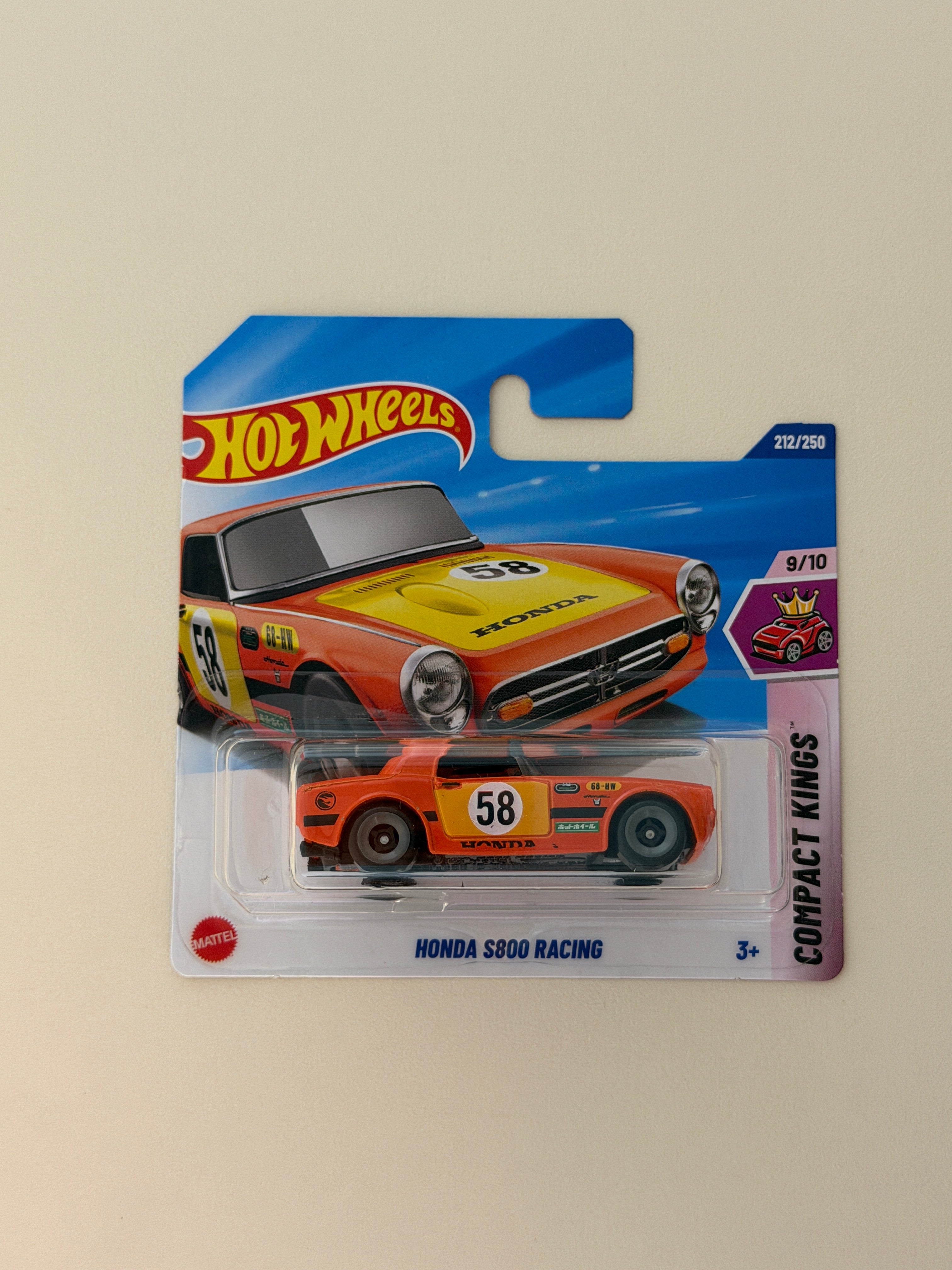 Hot Wheels Honda S800 Racing TH