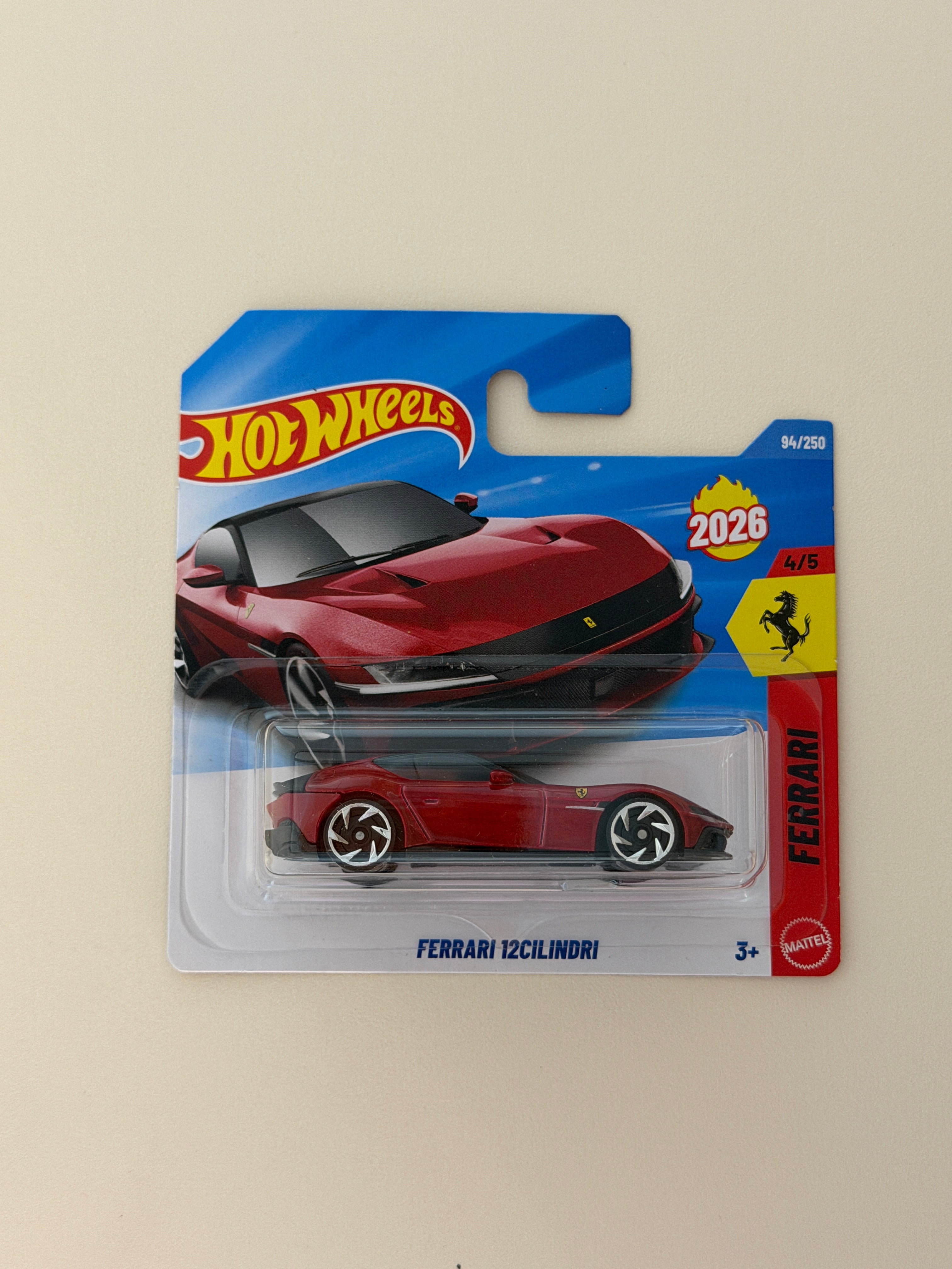 Hot Wheels Ferrari 12Cilindri