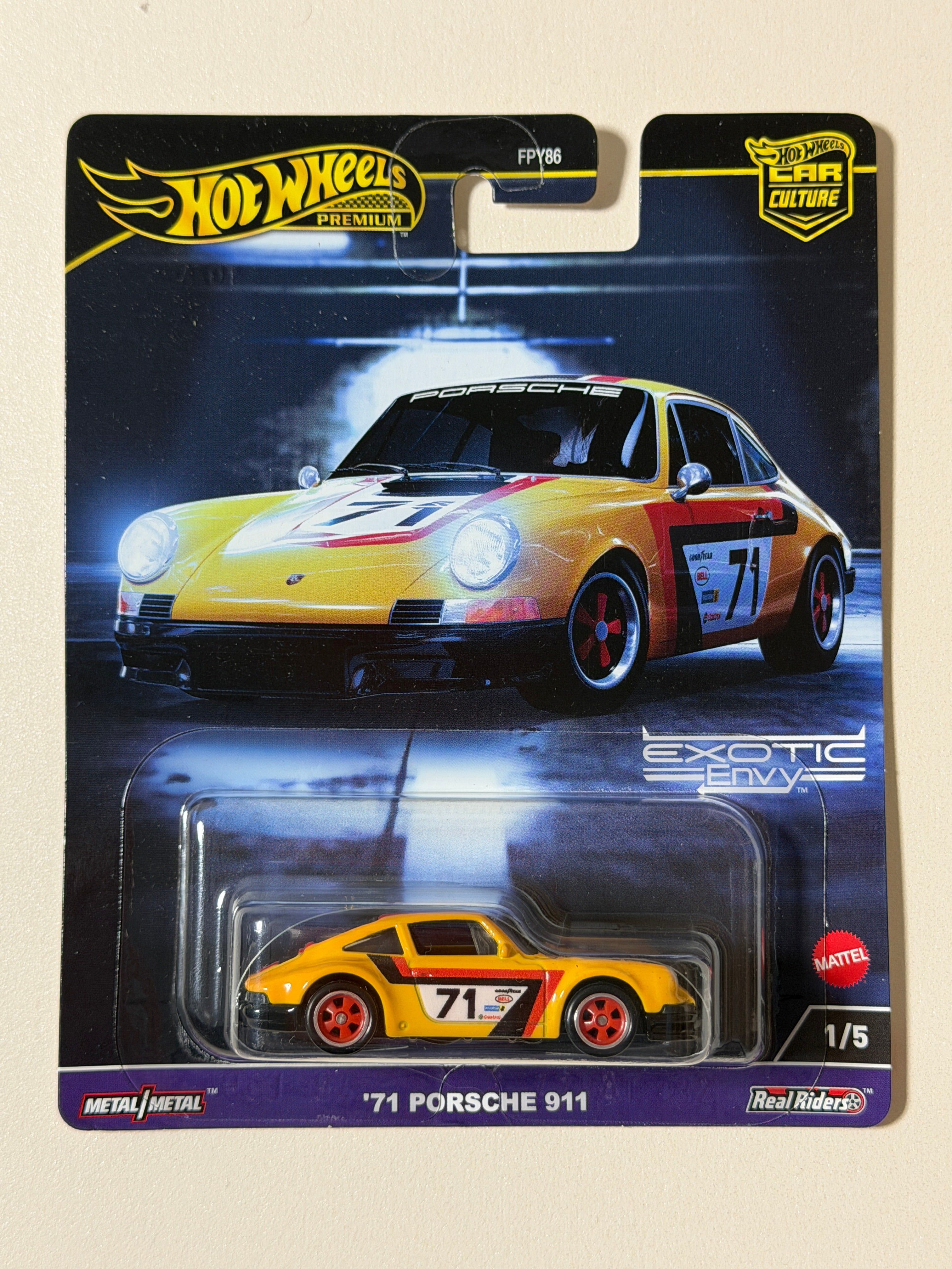 Hot Wheels PREMIUM Car Culture 71 Porsche 911