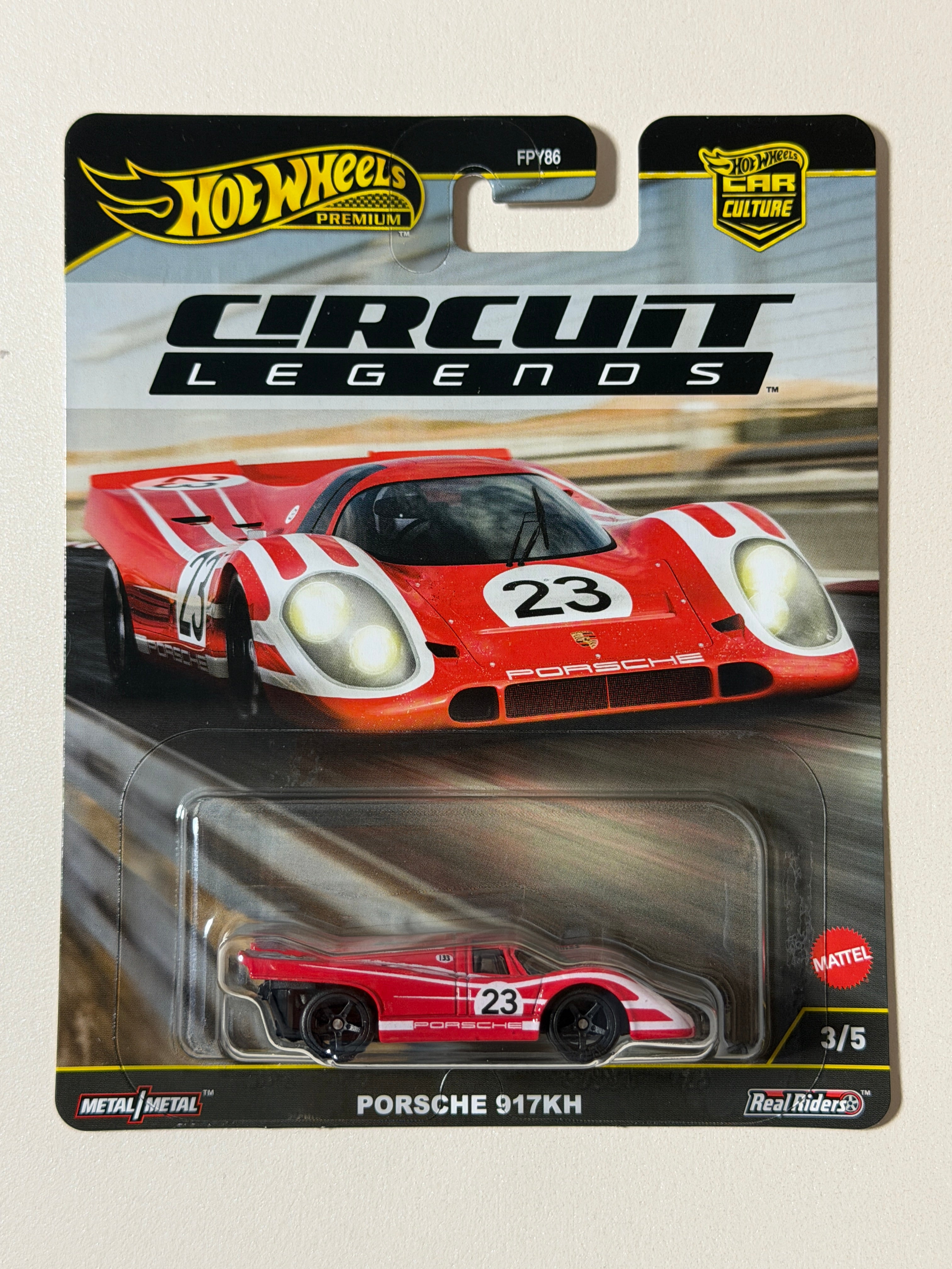 Hot Wheels PREMIUM Car Culture Porsche 917KH