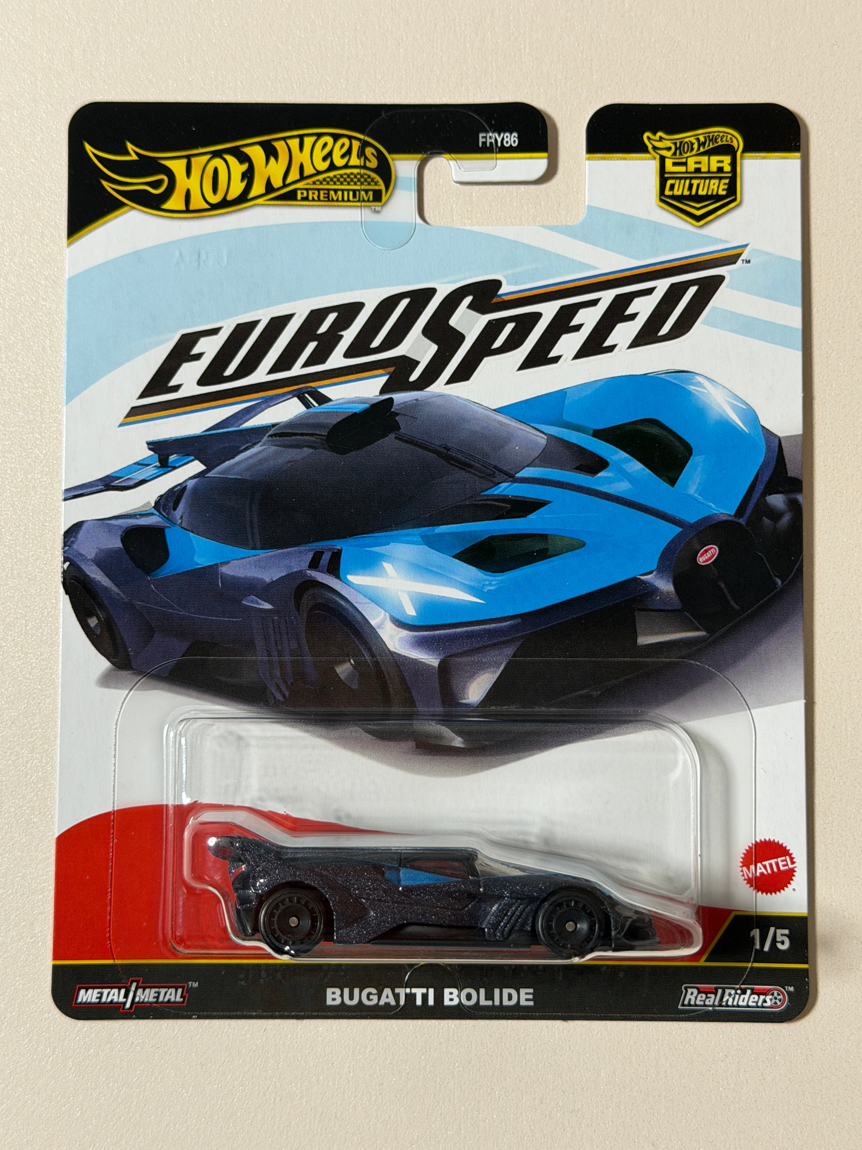 Hot Wheels PREMIUM Car Culture Bugatti Bolide