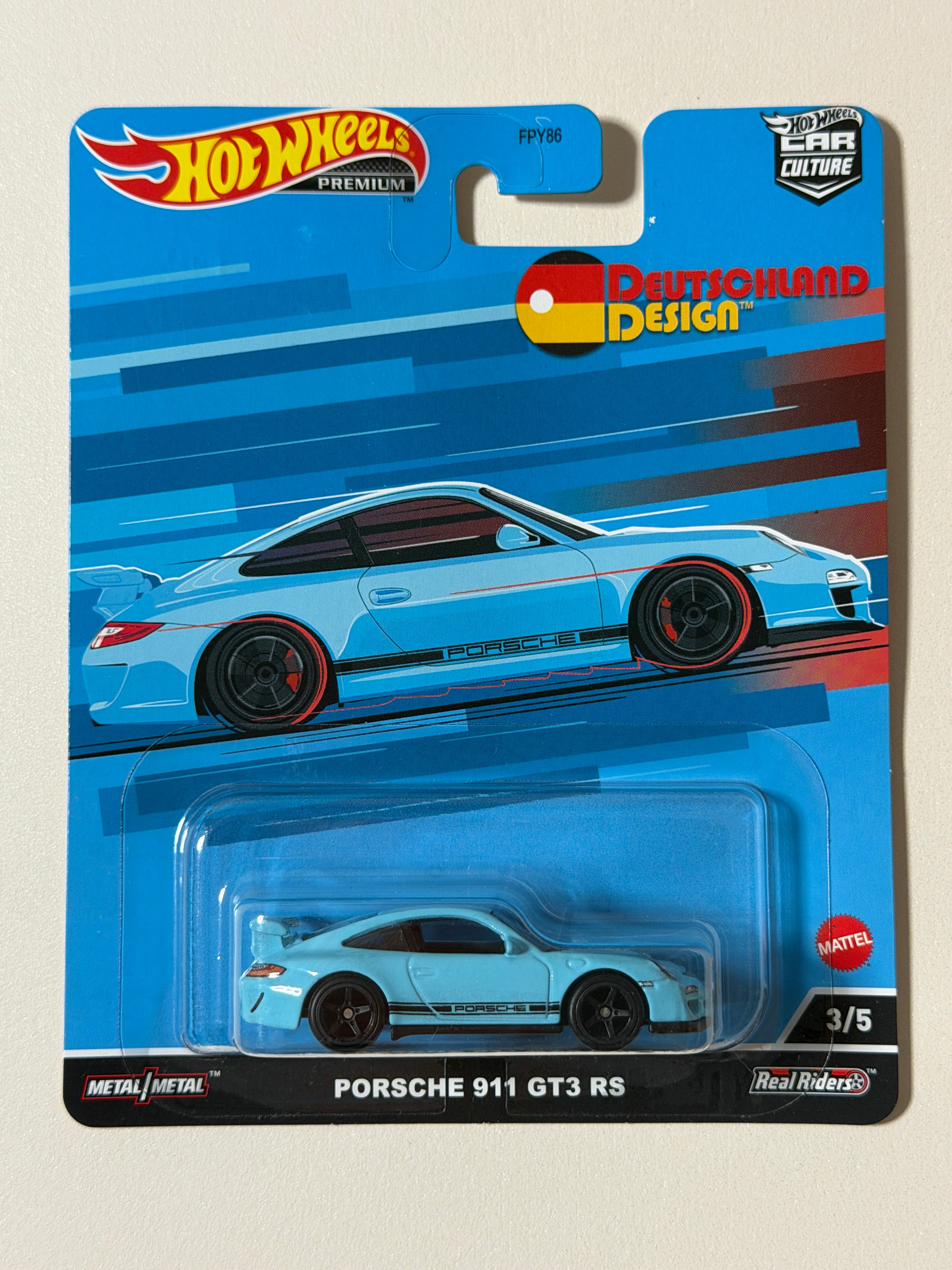 Hot Wheels PREMIUM Car Culture Porsche 911 GT3 RS