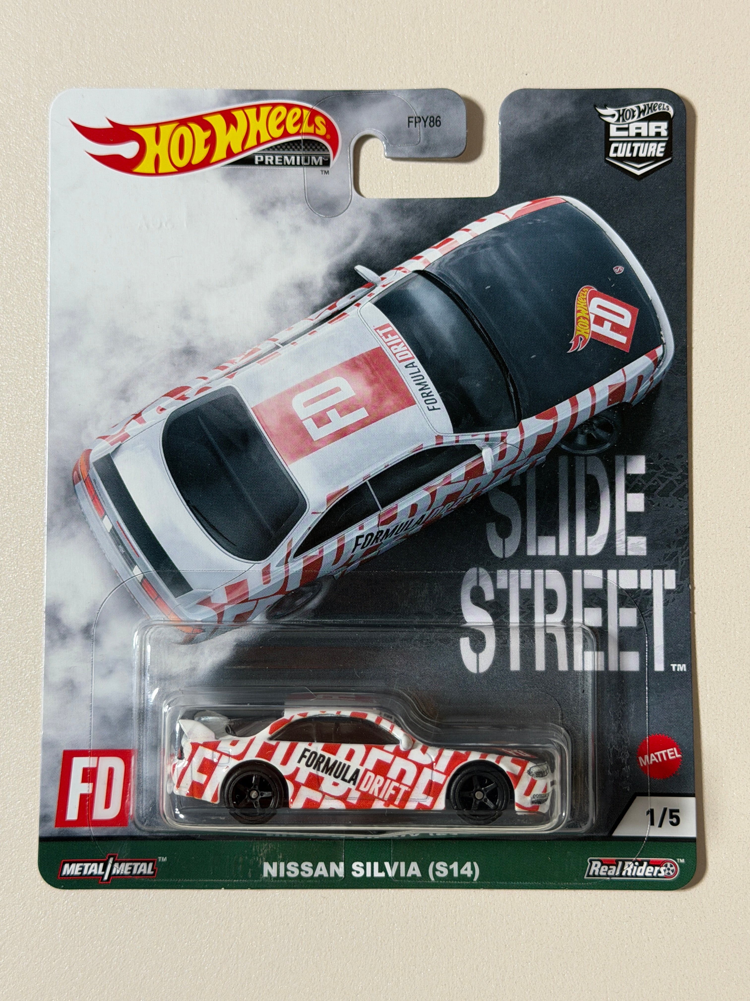 Hot Wheels PREMIUM Car Culture Nissan Silvia (S14)