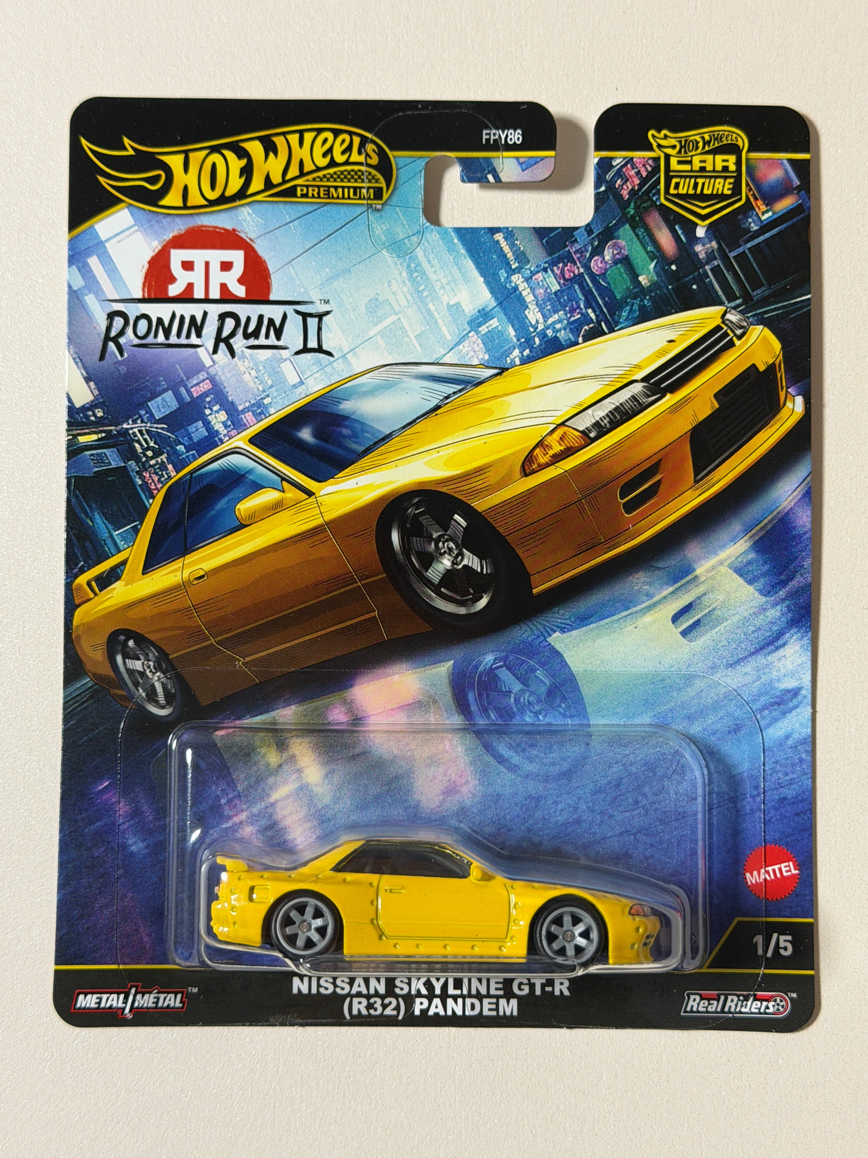 Hot Wheels PREMIUM Car Culture Nissan Skyline GT-R (R32) Pandem