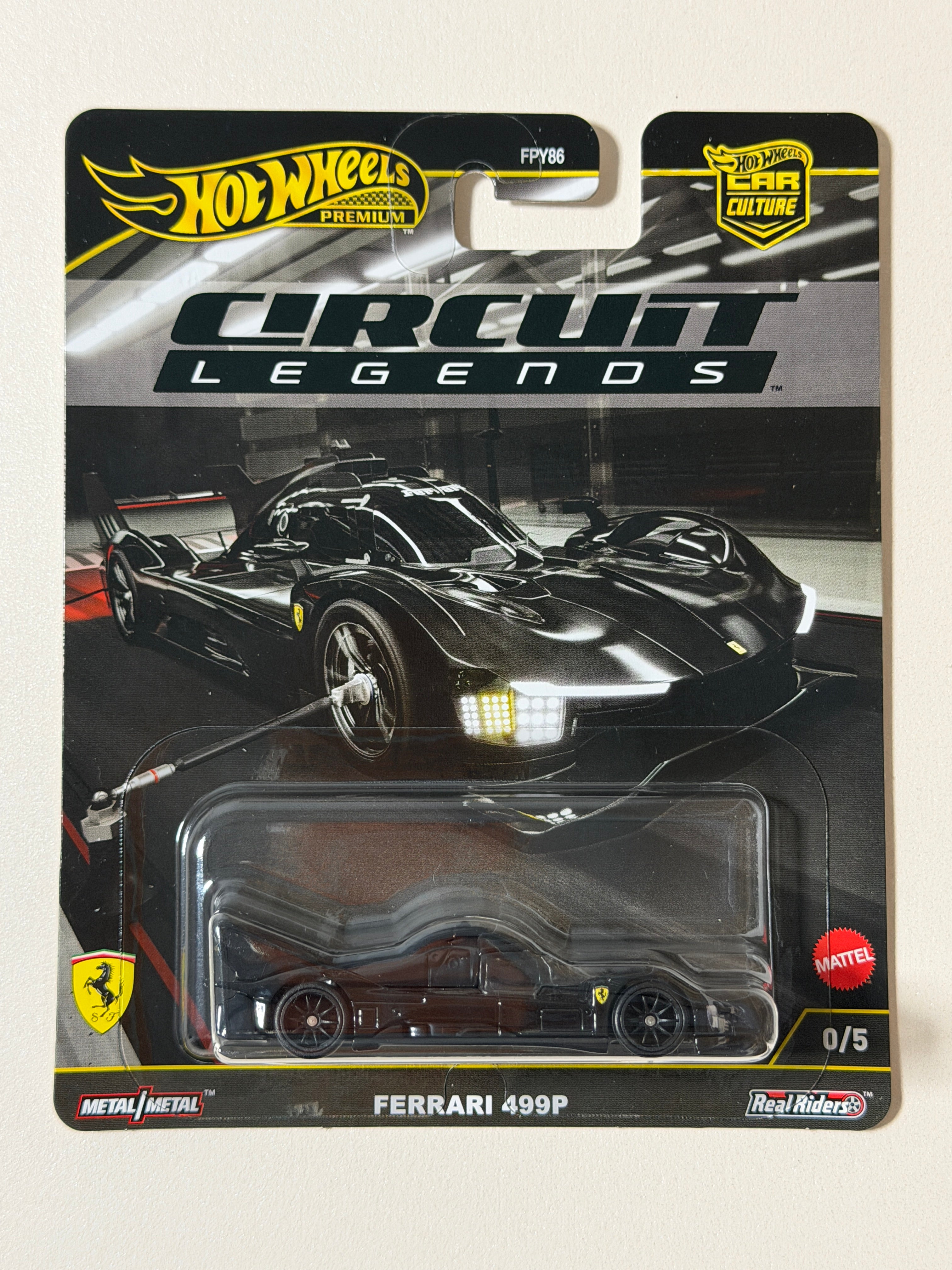 Hot Wheels PREMIUM Car Culture Ferrari 499P CHASE 0/5