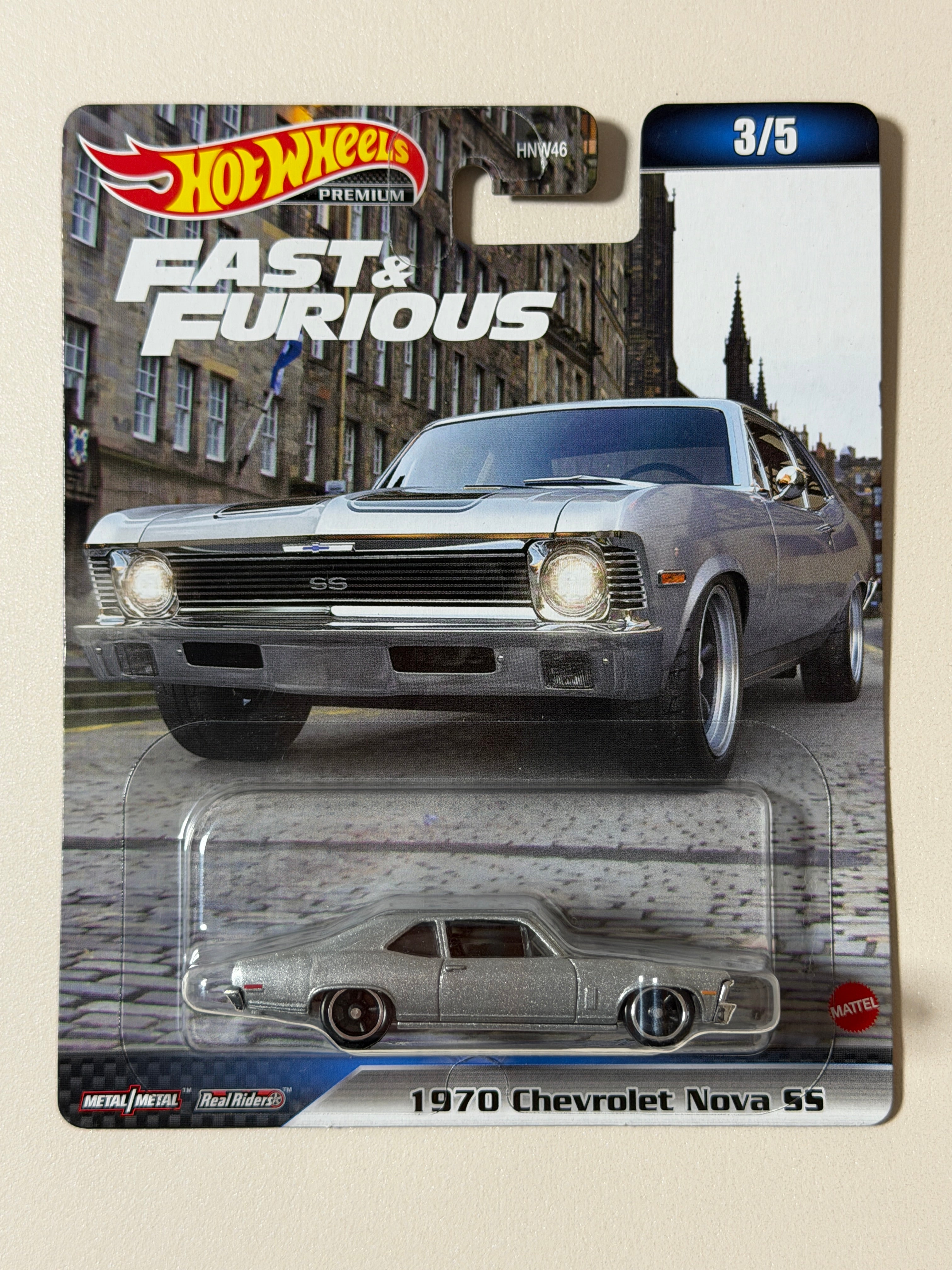 Hot Wheels PREMIUM Fast&Furious 1970 Chevrolet Nova SS