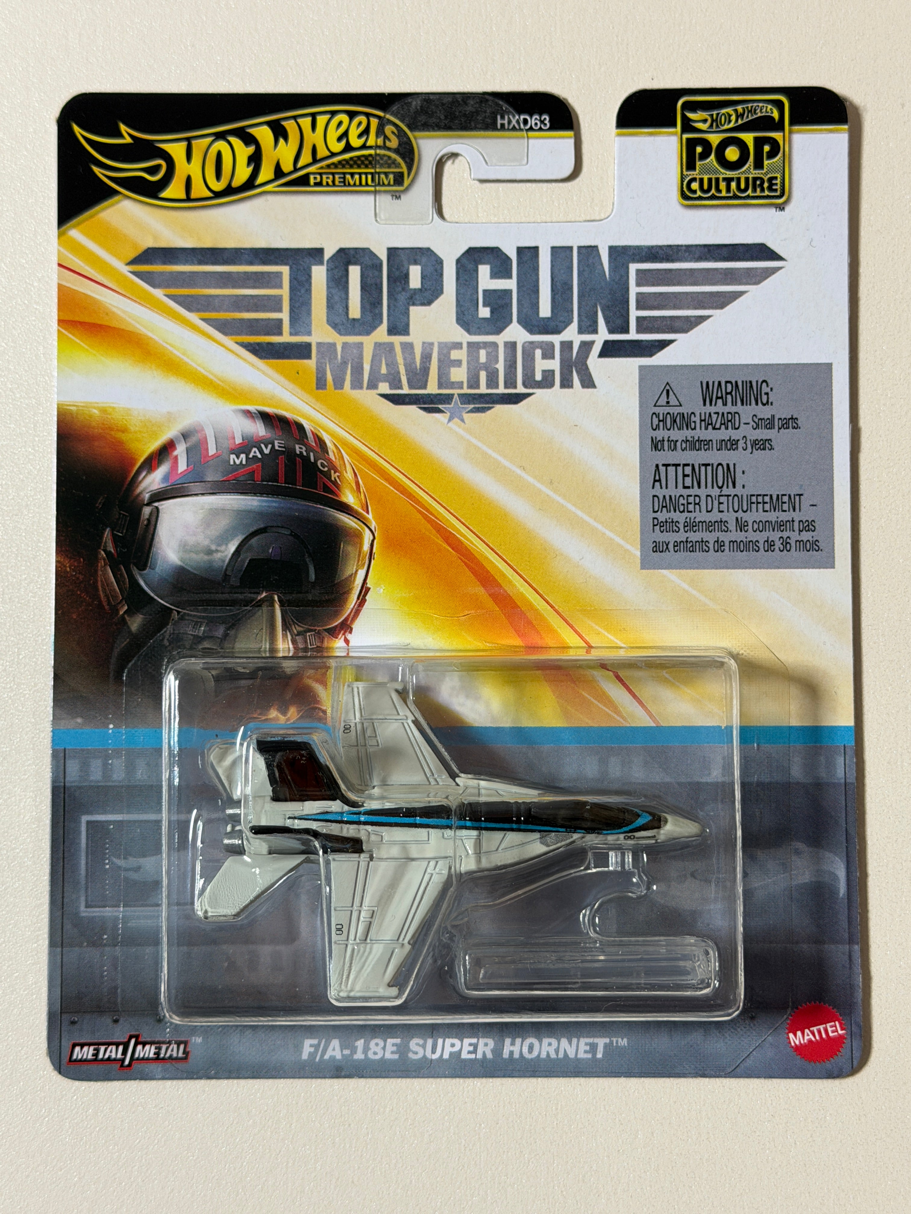 Hot Wheels PREMIUM Pop Culture F/A-18E Super Hornet Top Gun Maverick