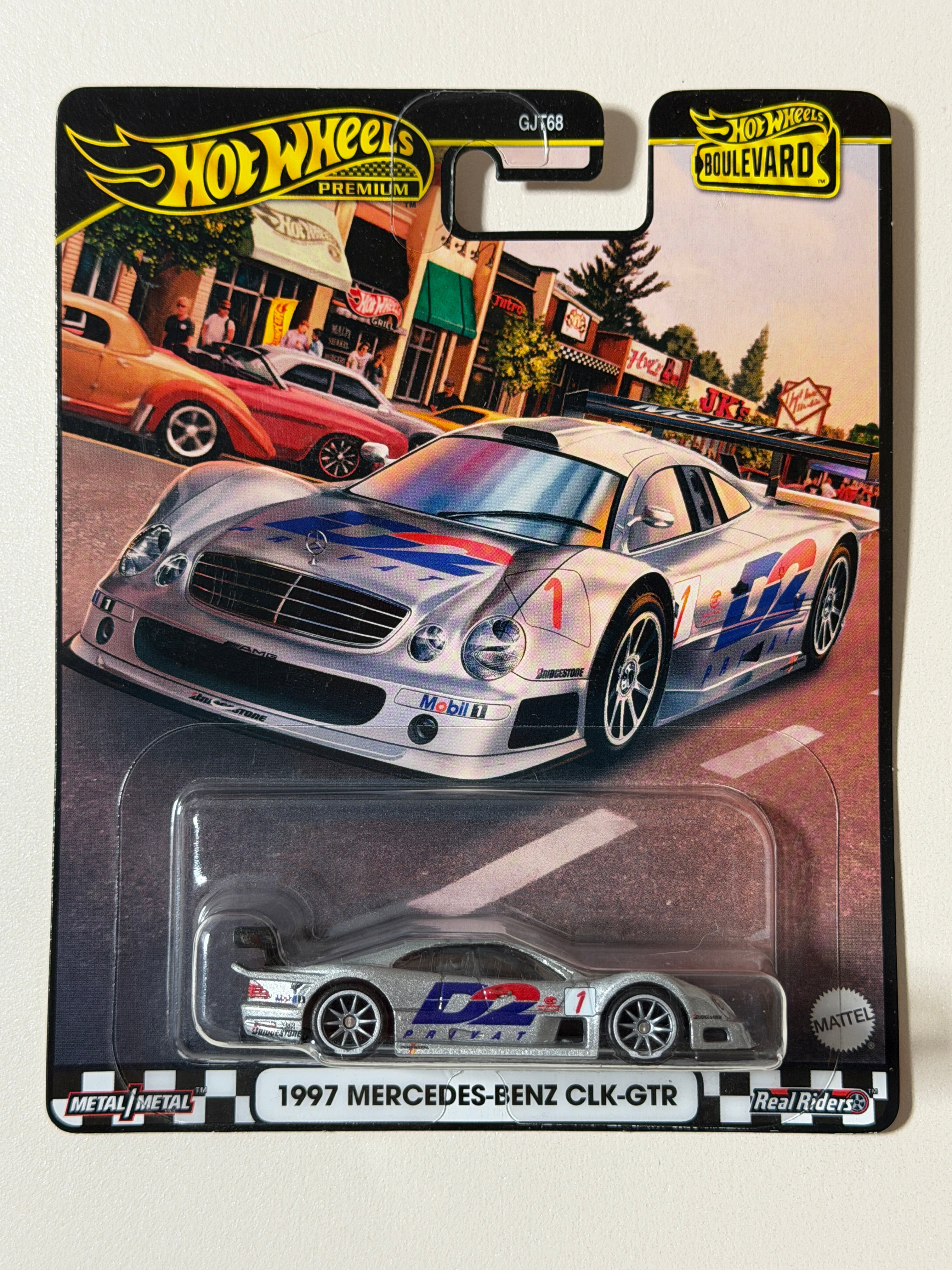 Hot Wheels PREMIUM Boulevard Exclusive USA 1997 Mercedes-Benz CLK-GTR