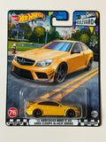 Hot Wheels PREMIUM Boulevard 76 12 Mercedes-Benz C 63 AMG Coupe Black Series