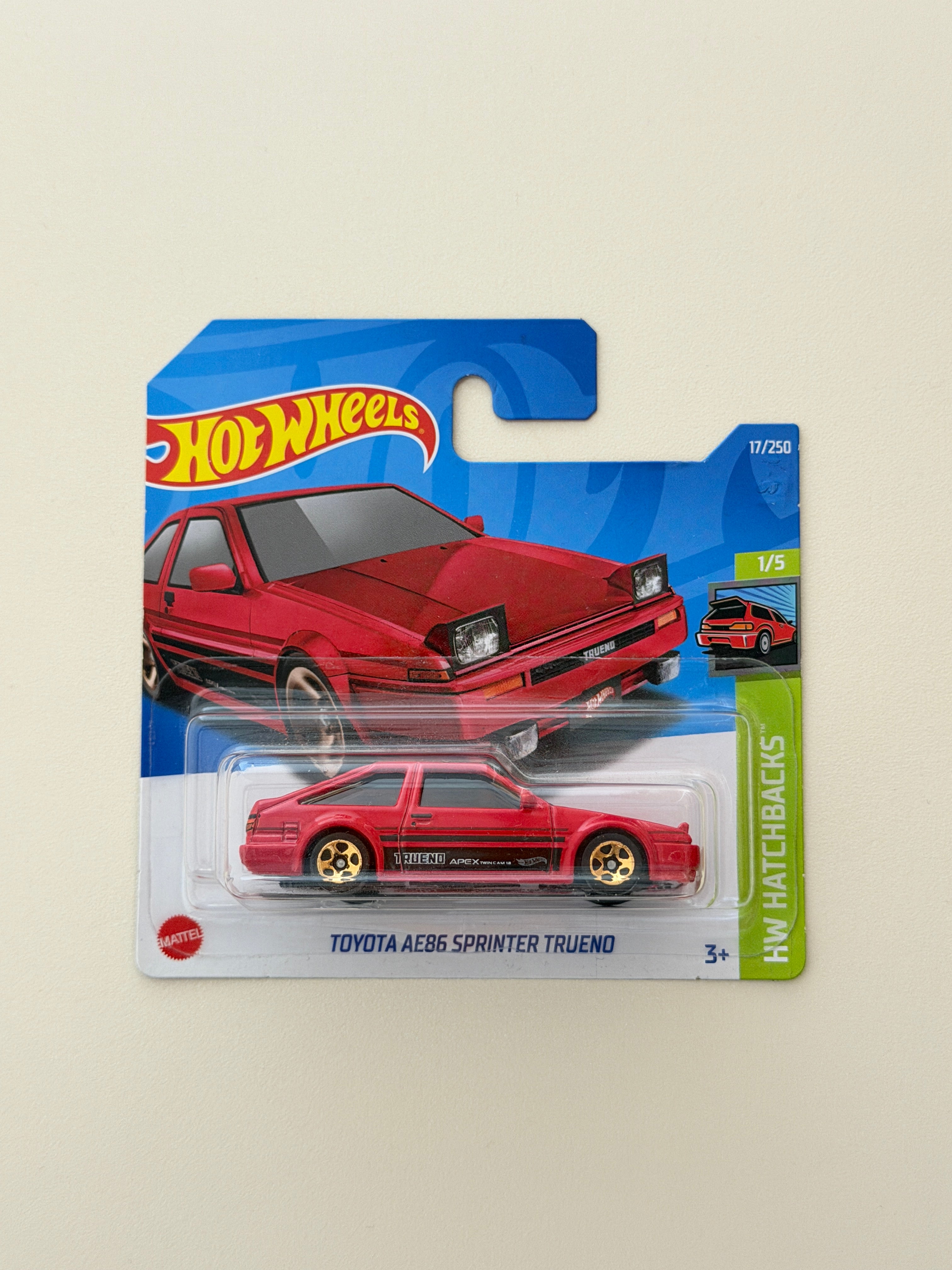 Hot Wheels Toyota AE86 Sprinter Trueno
