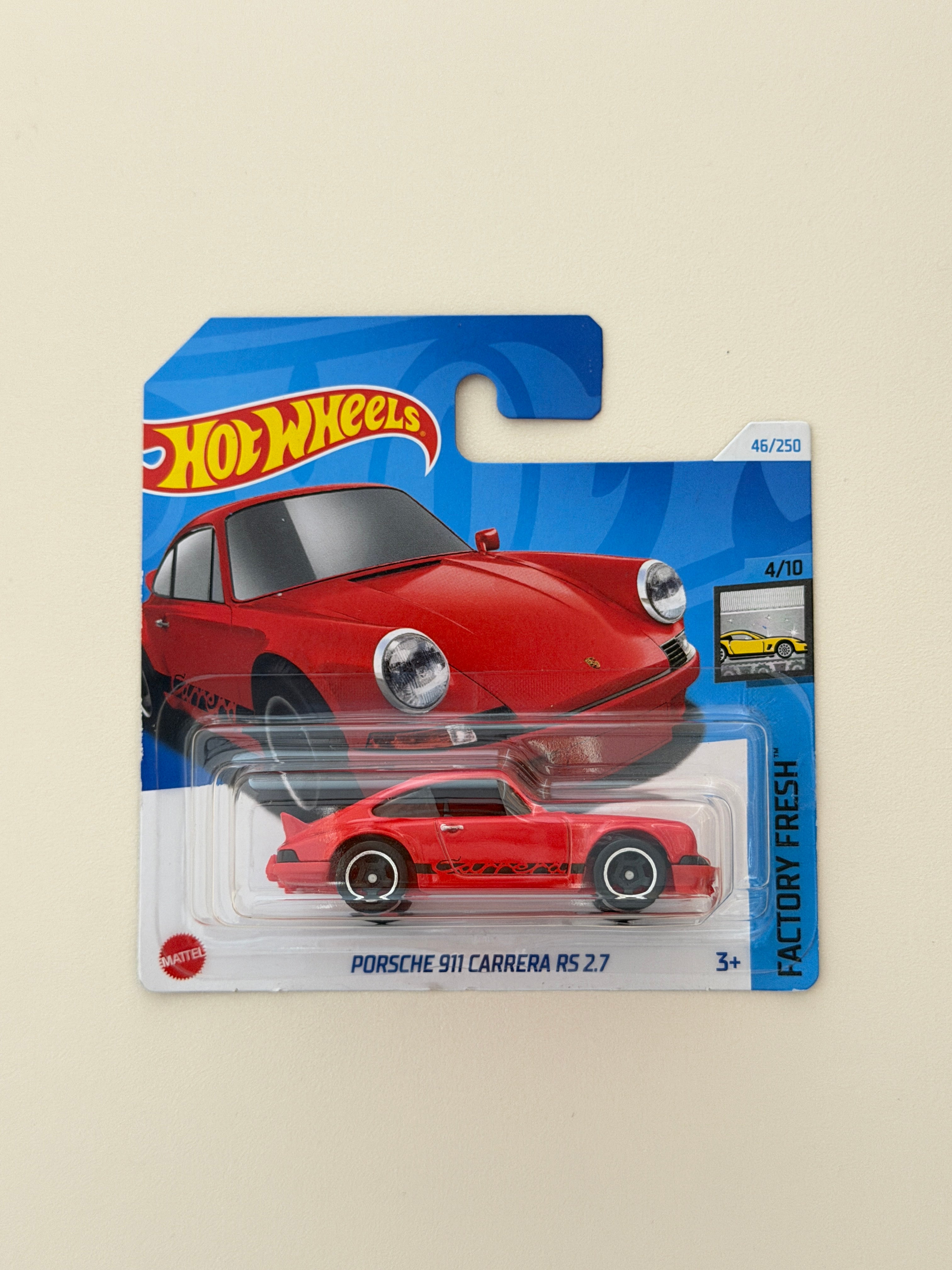 Hot Wheels Porsche 911 Carrera RS 2.7