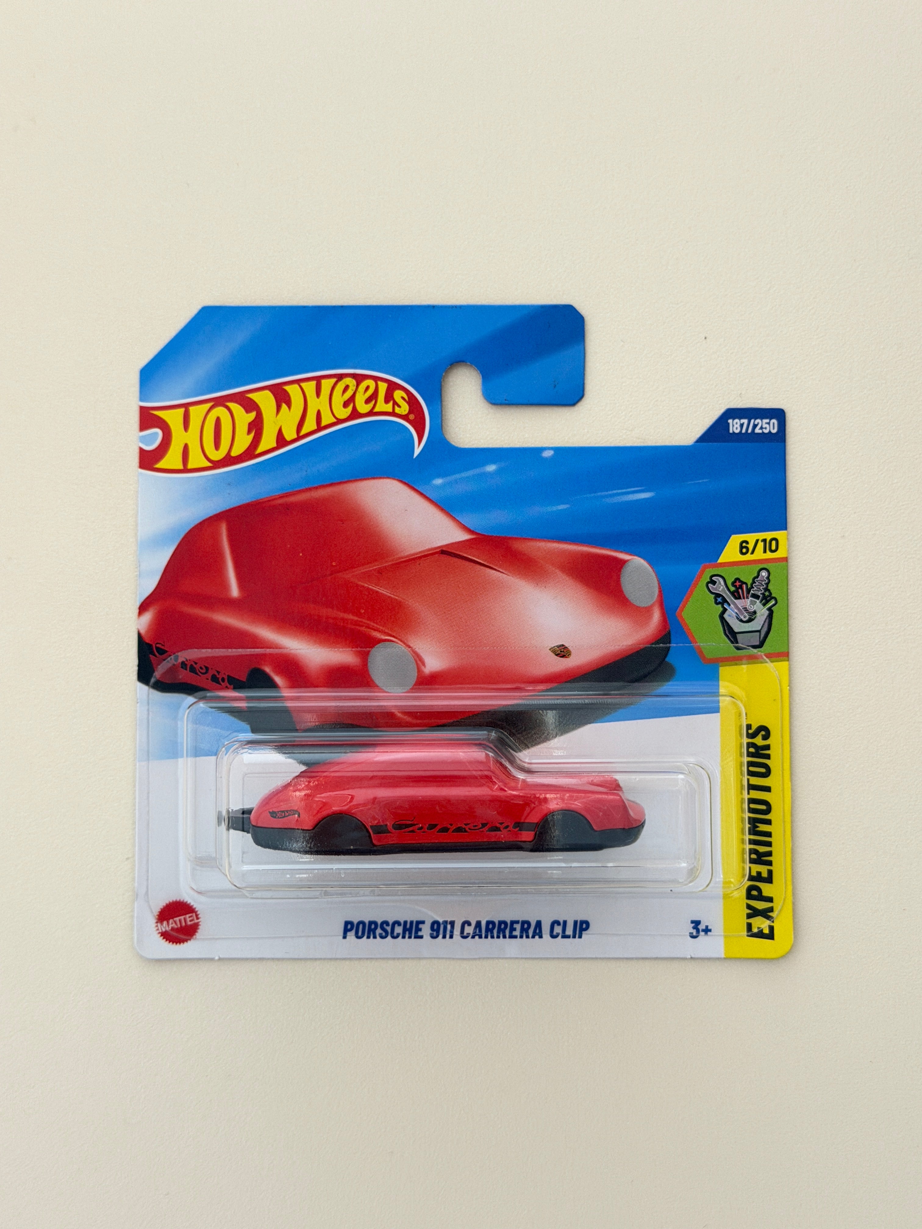 Hot Wheels Porsche 911 Carrera Clip Brelok