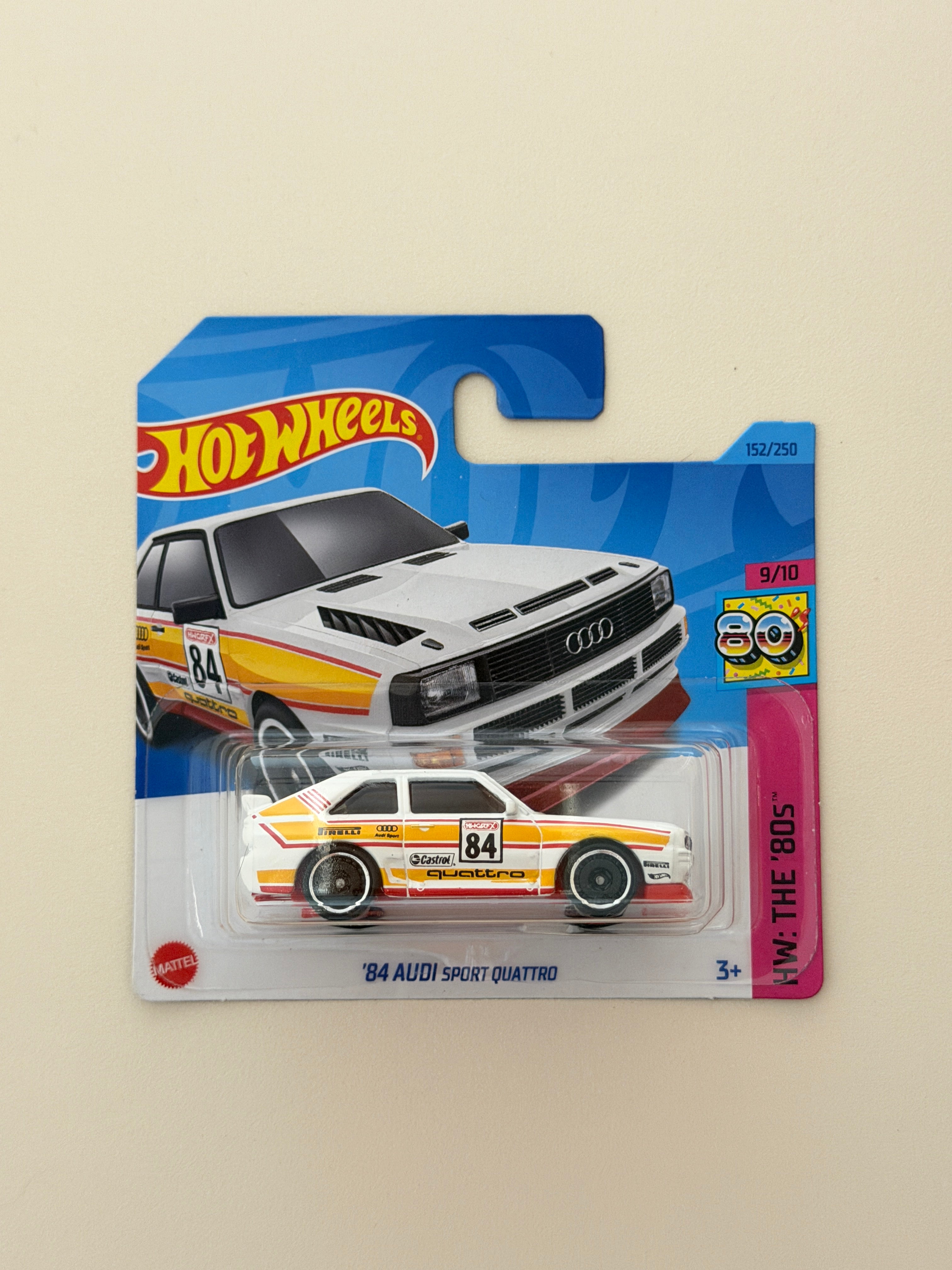 Hot Wheels 84 Audi Sport QUATTRO