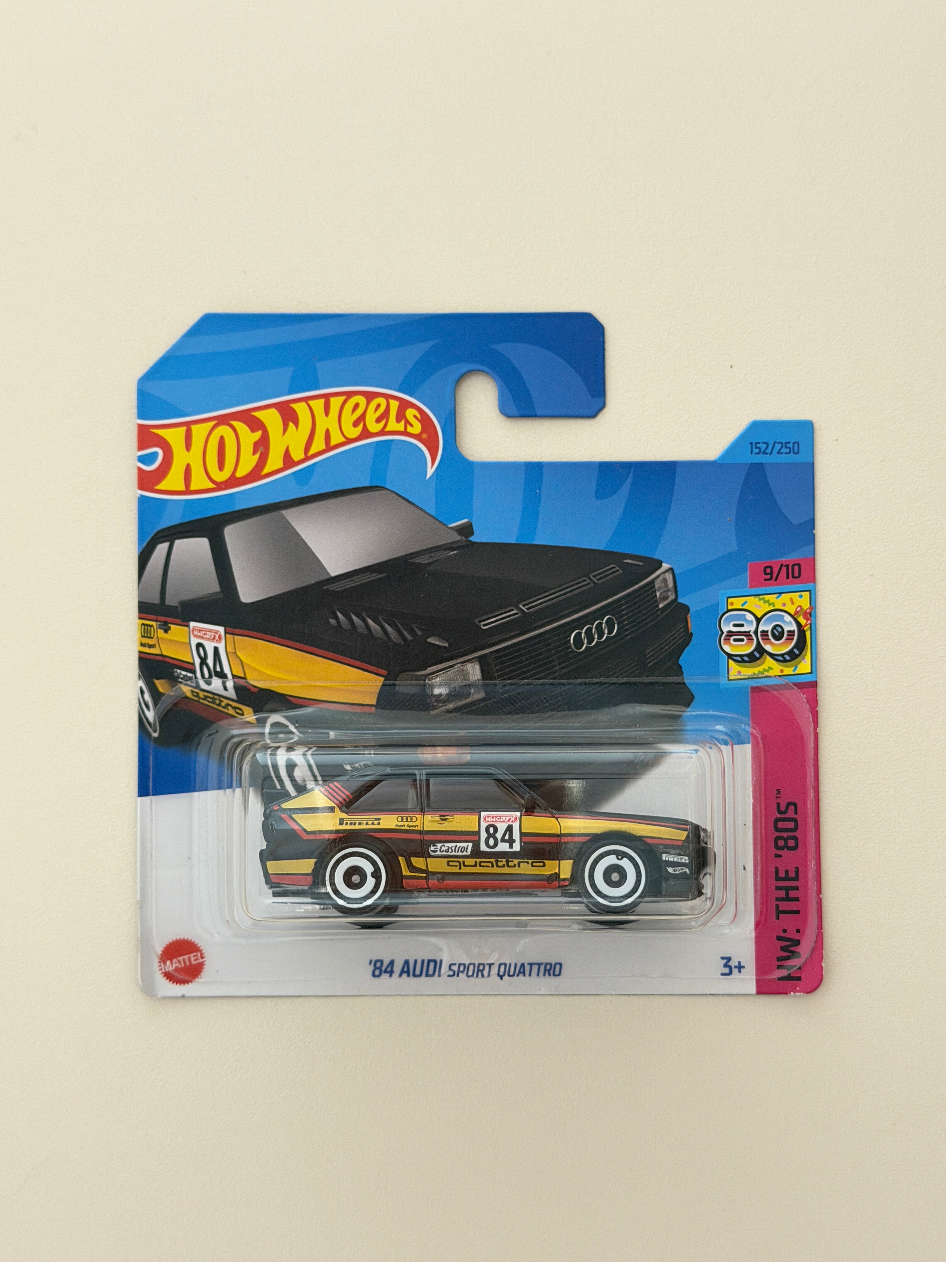 Hot Wheels 84 Audi Sport QUATTRO