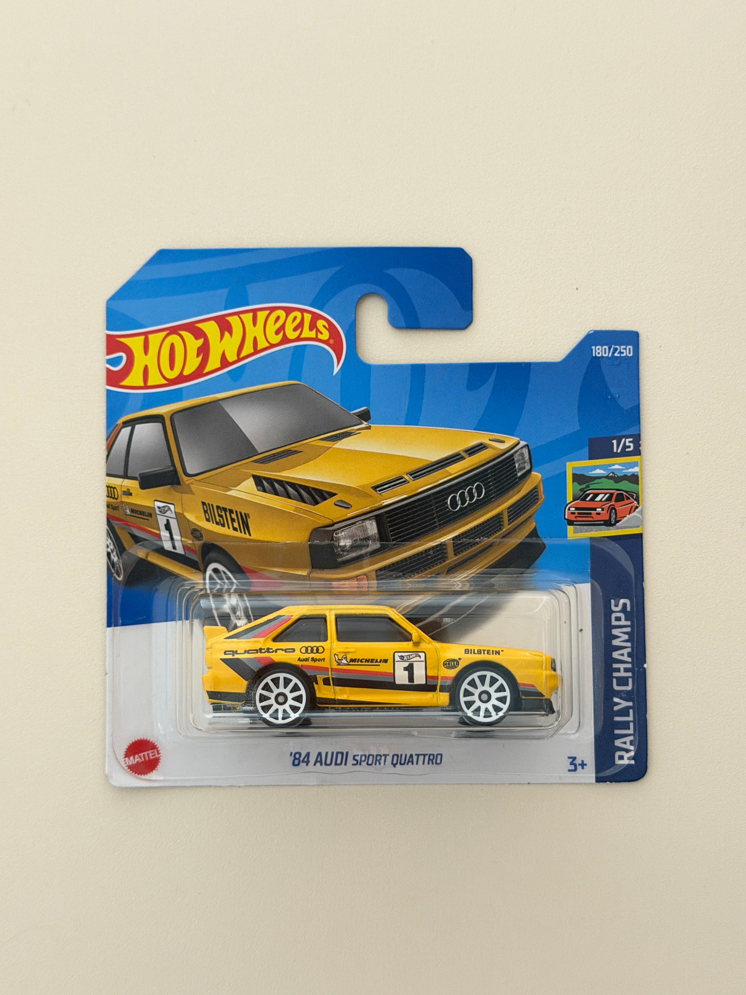 Hot Wheels 84 Audi Sport QUATTRO