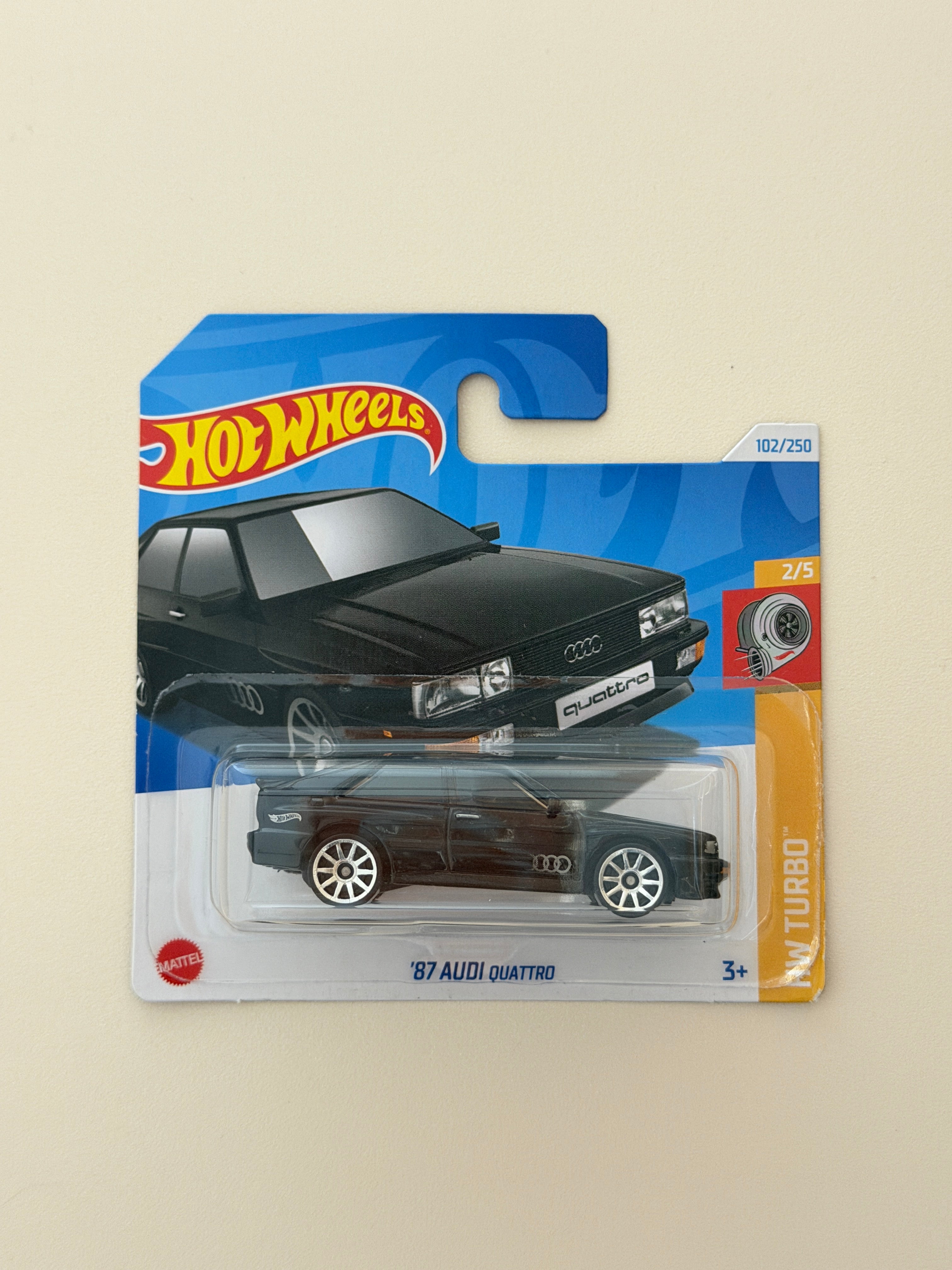 Hot Wheels 87 Audi QUATTRO