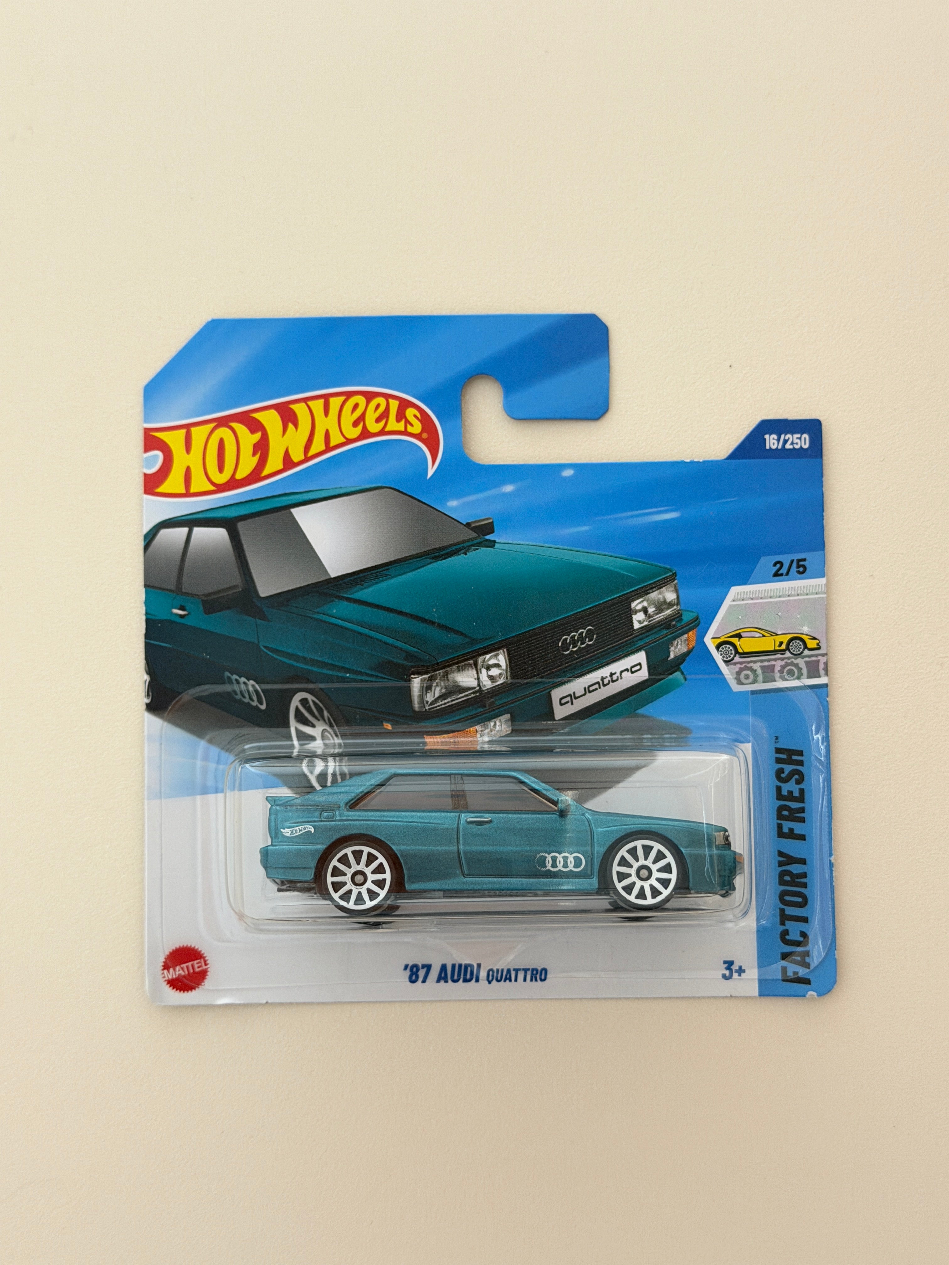 Hot Wheels 87 Audi QUATTRO