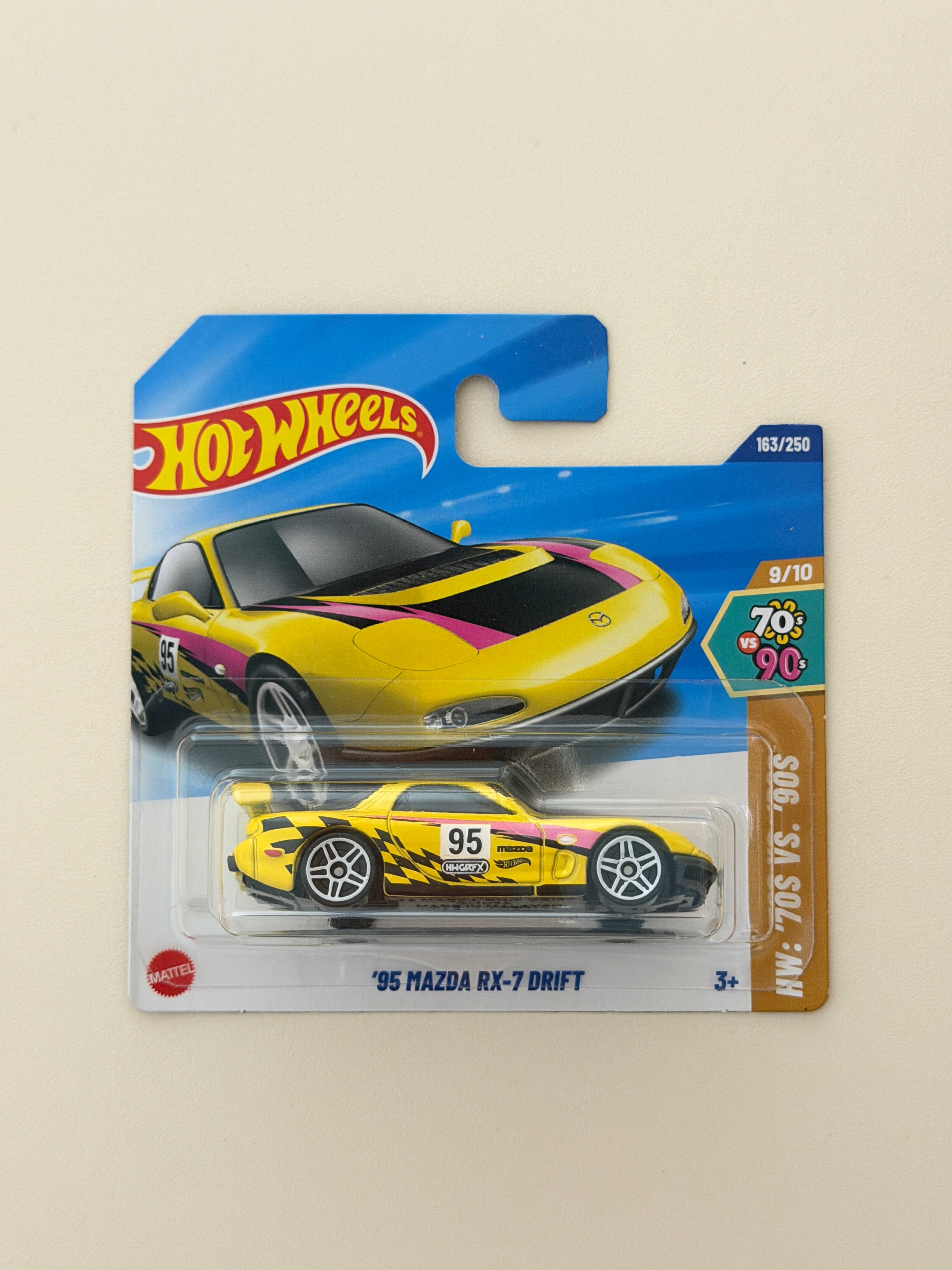 Hot Wheels 95 Mazda RX-7 Drift FD