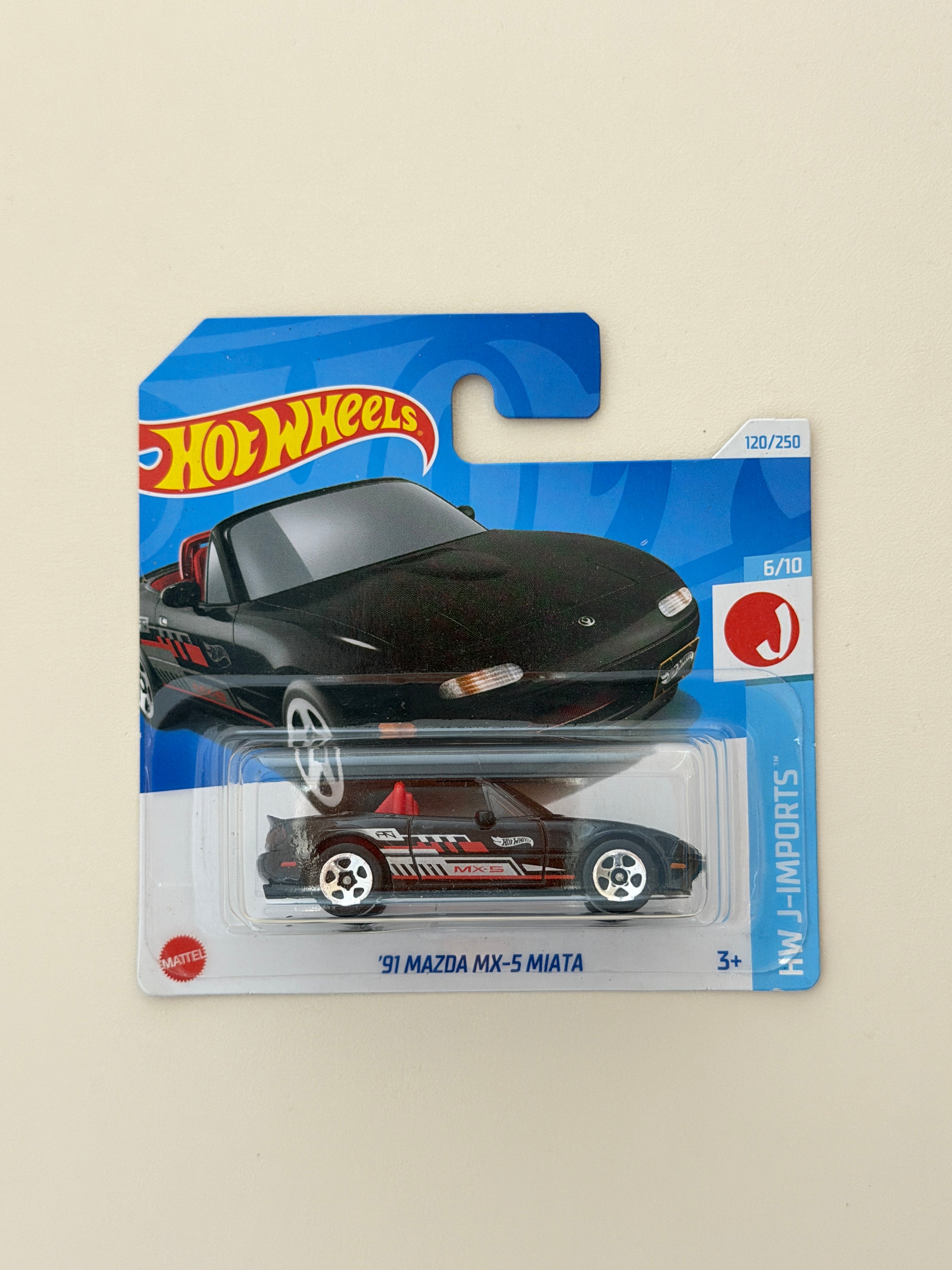 Hot Wheels 91 Mazda MX-5 Miata NA