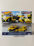Hot Wheels PREMIUM Team Transport Volkswagen "Classic Bug" + Volkswagen Transporter T1 Pickup