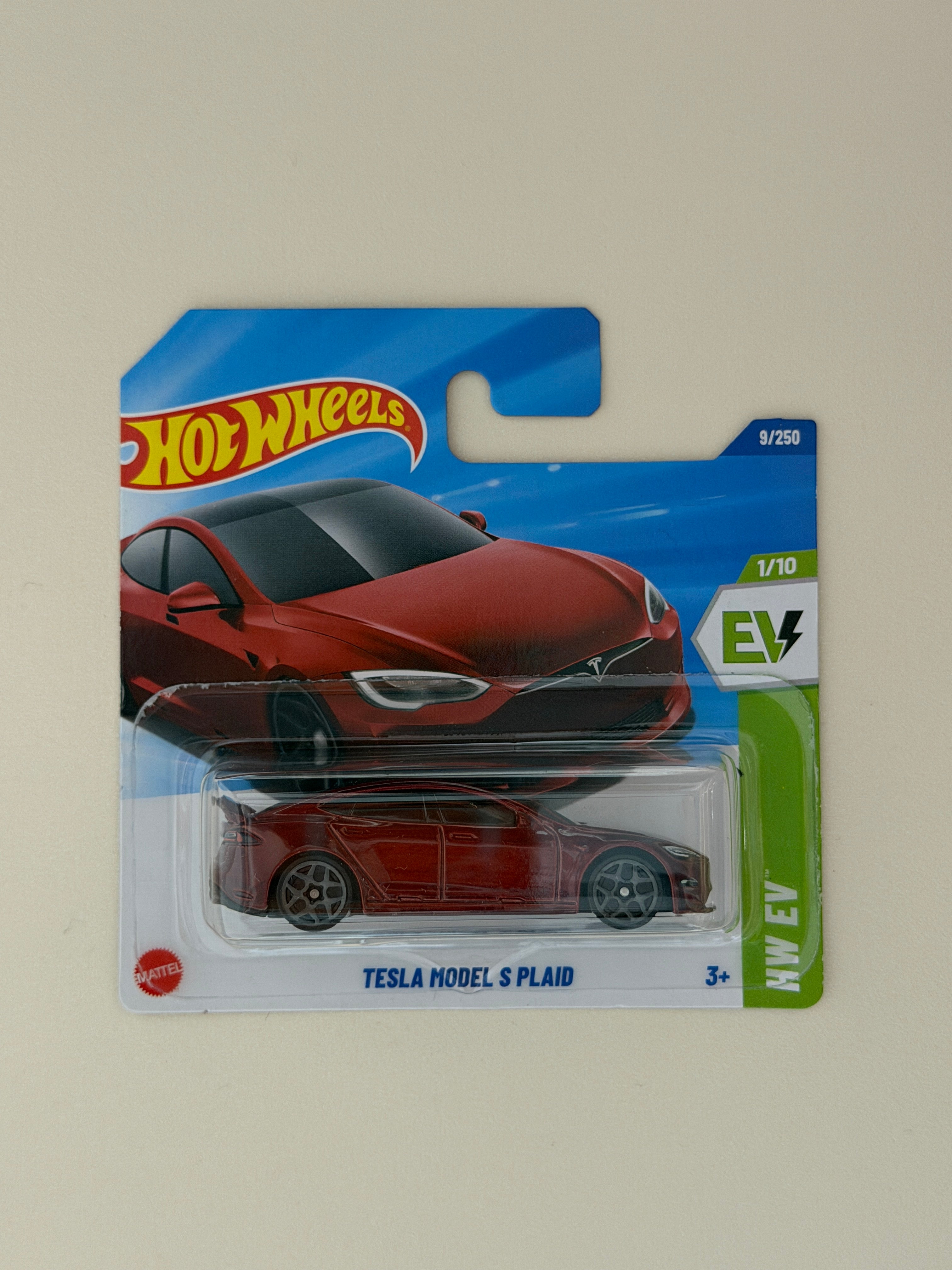 Hot Wheels Tesla Model S PLAID