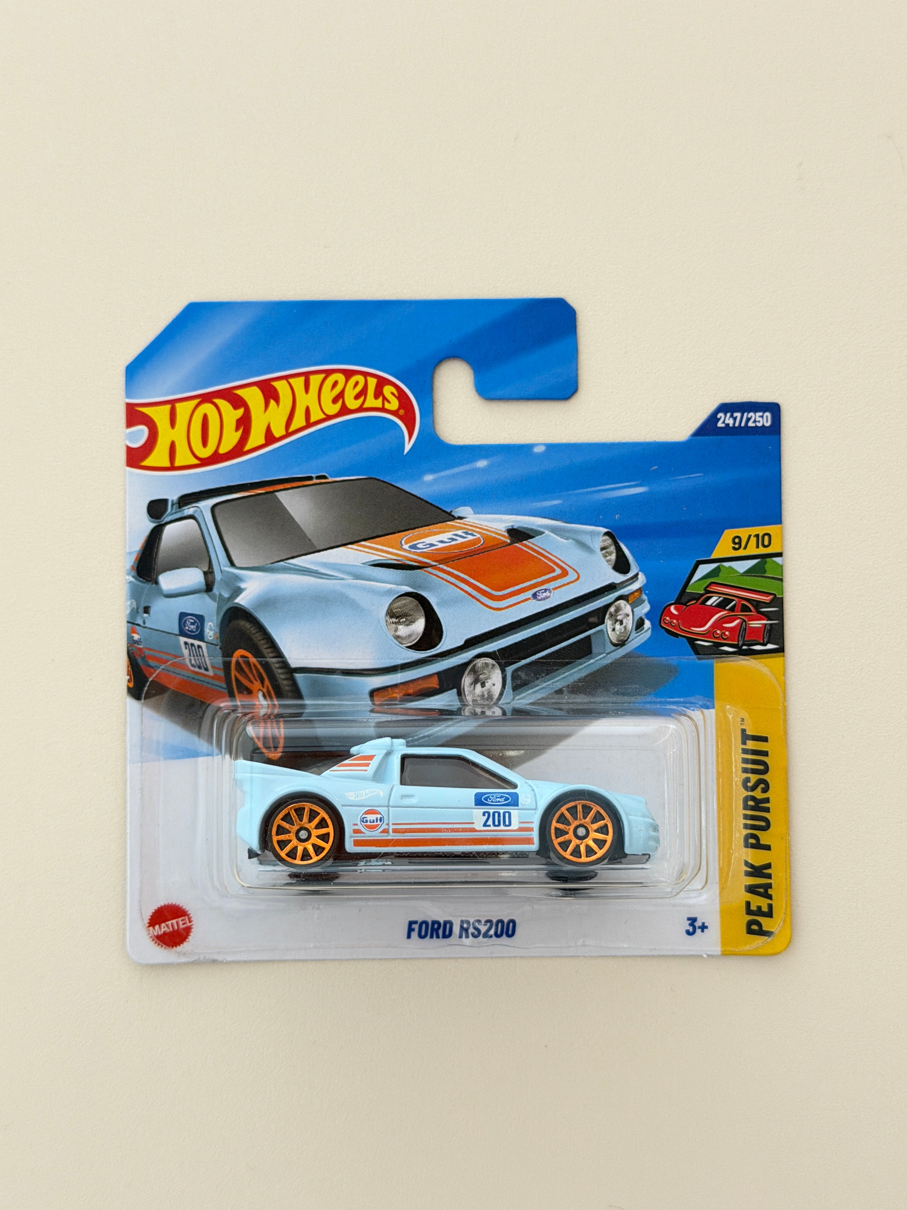 Hot Wheels Ford RS200 Gulf