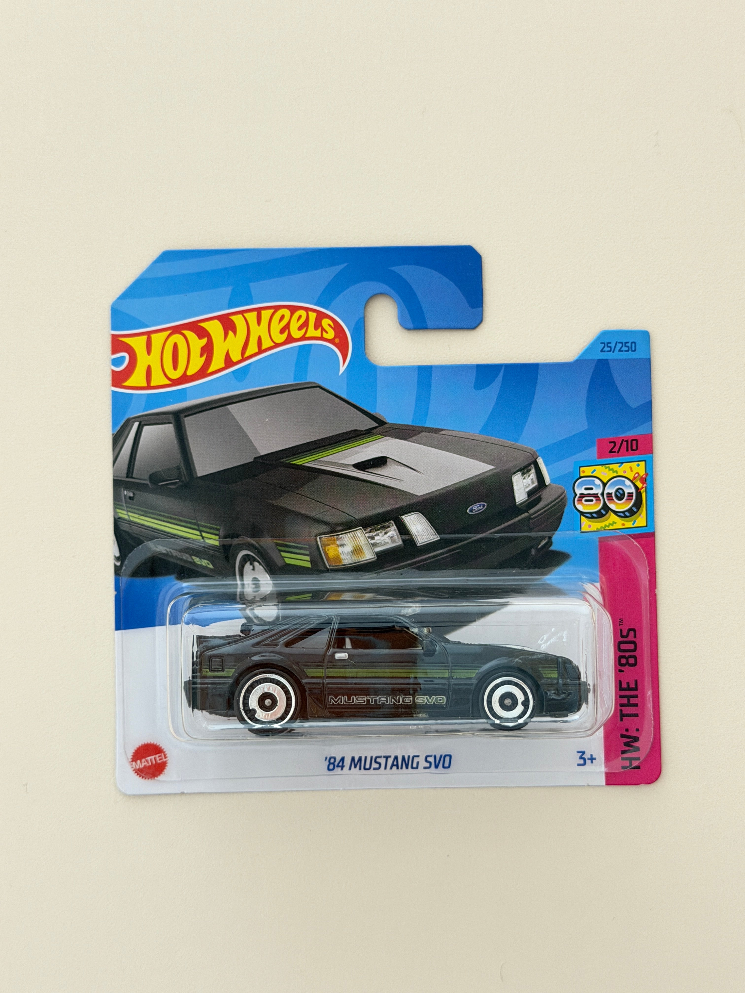 Hot Wheels 84 Mustang SVO