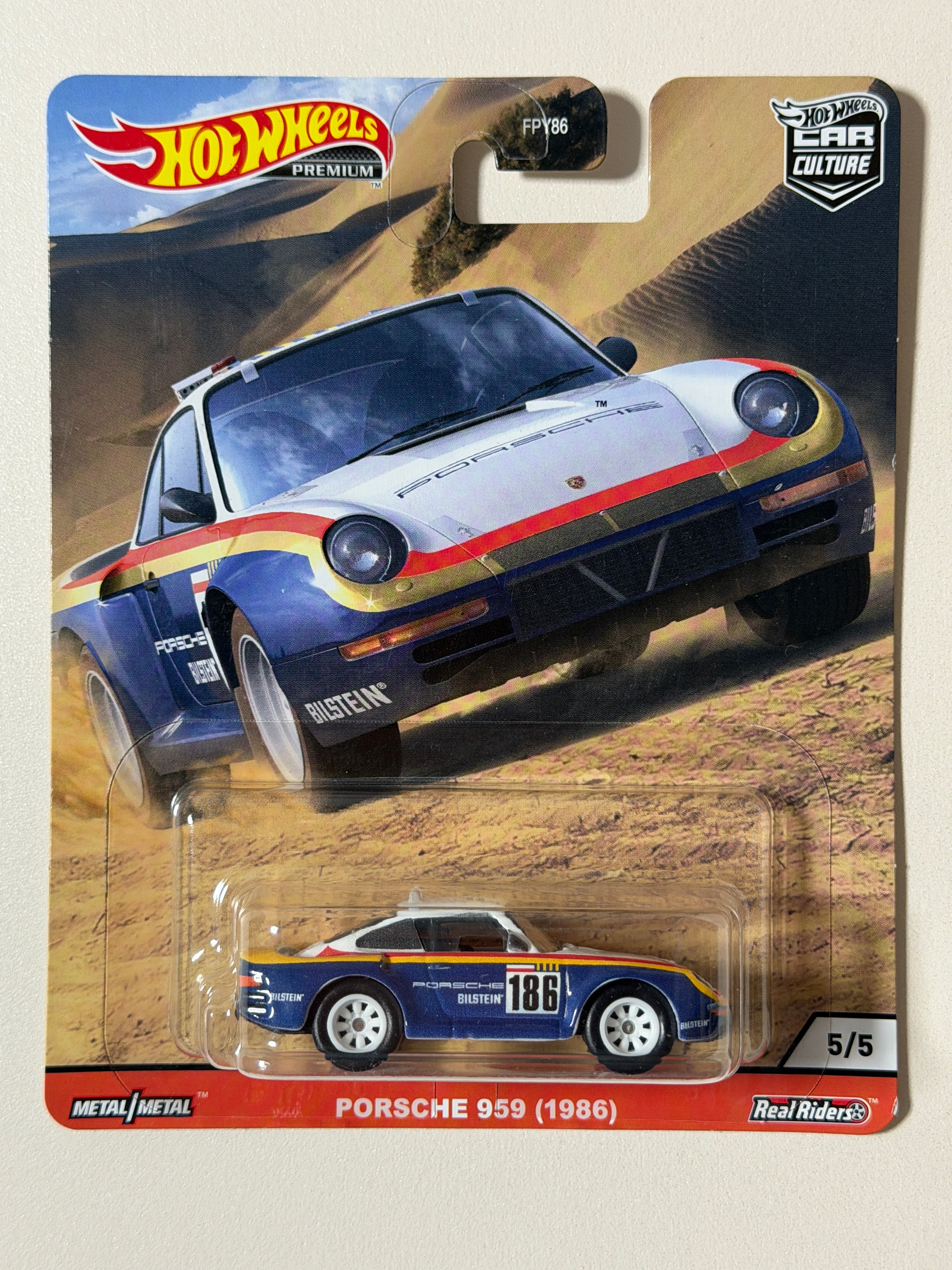Hot Wheels PREMIUM Car Culture Porsche 959 (1986)